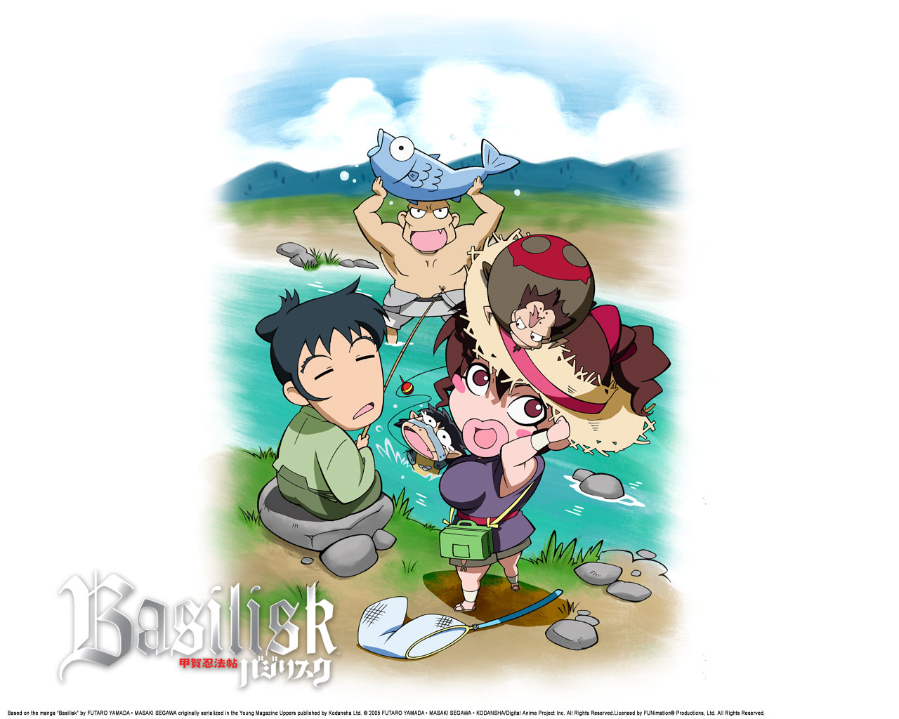 Free download wallpaper Basilisk, Anime on your PC desktop