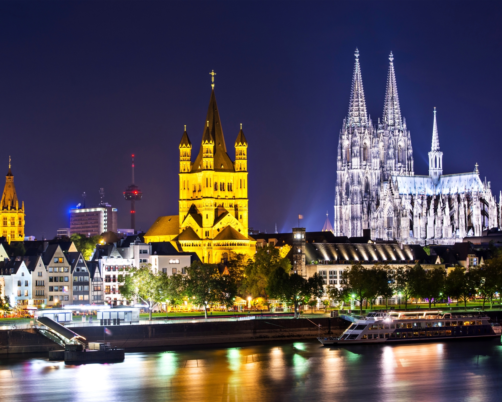 Free download wallpaper Cities, Cologne, Man Made on your PC desktop