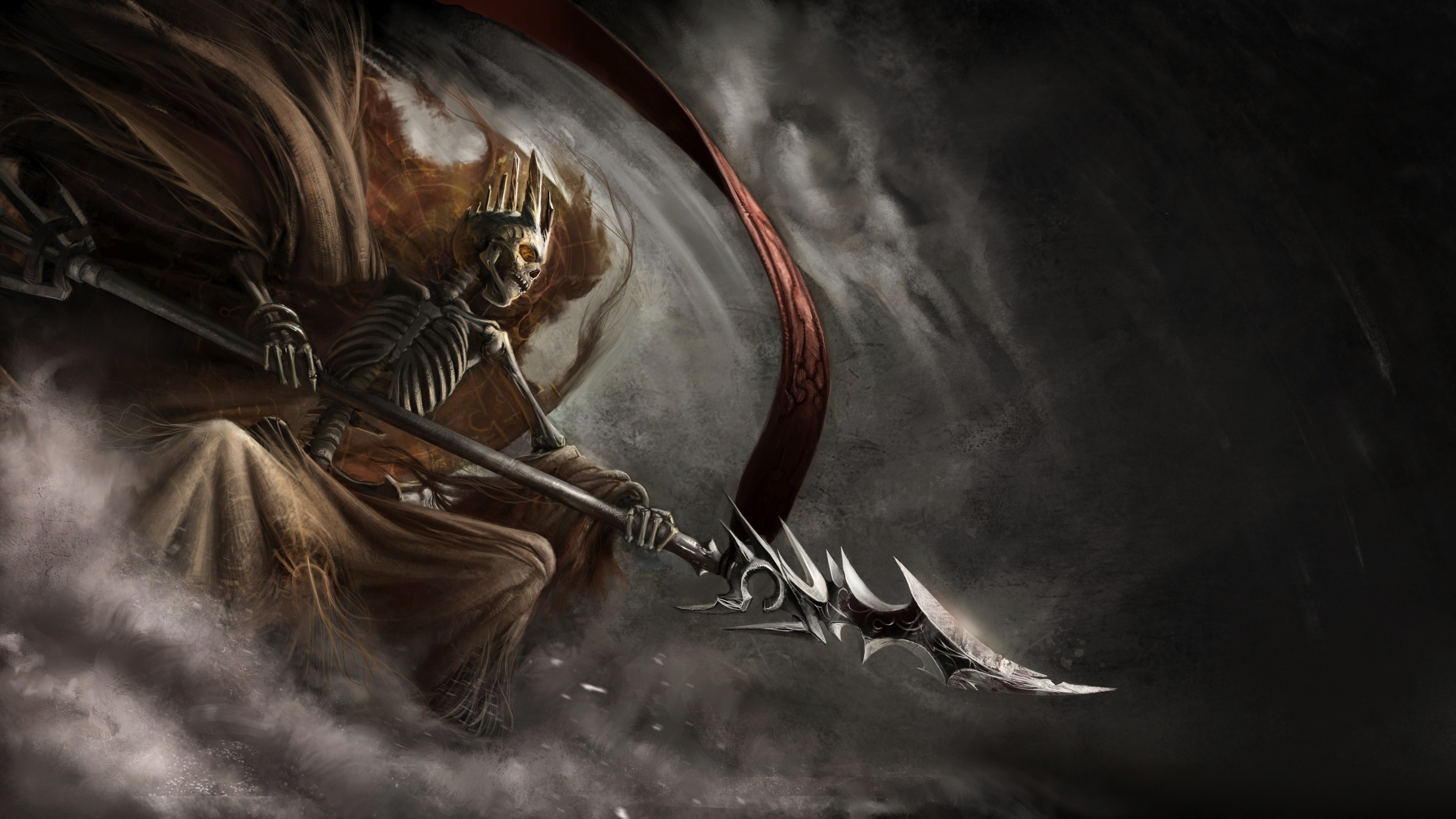 Free download wallpaper Dark, Warrior on your PC desktop