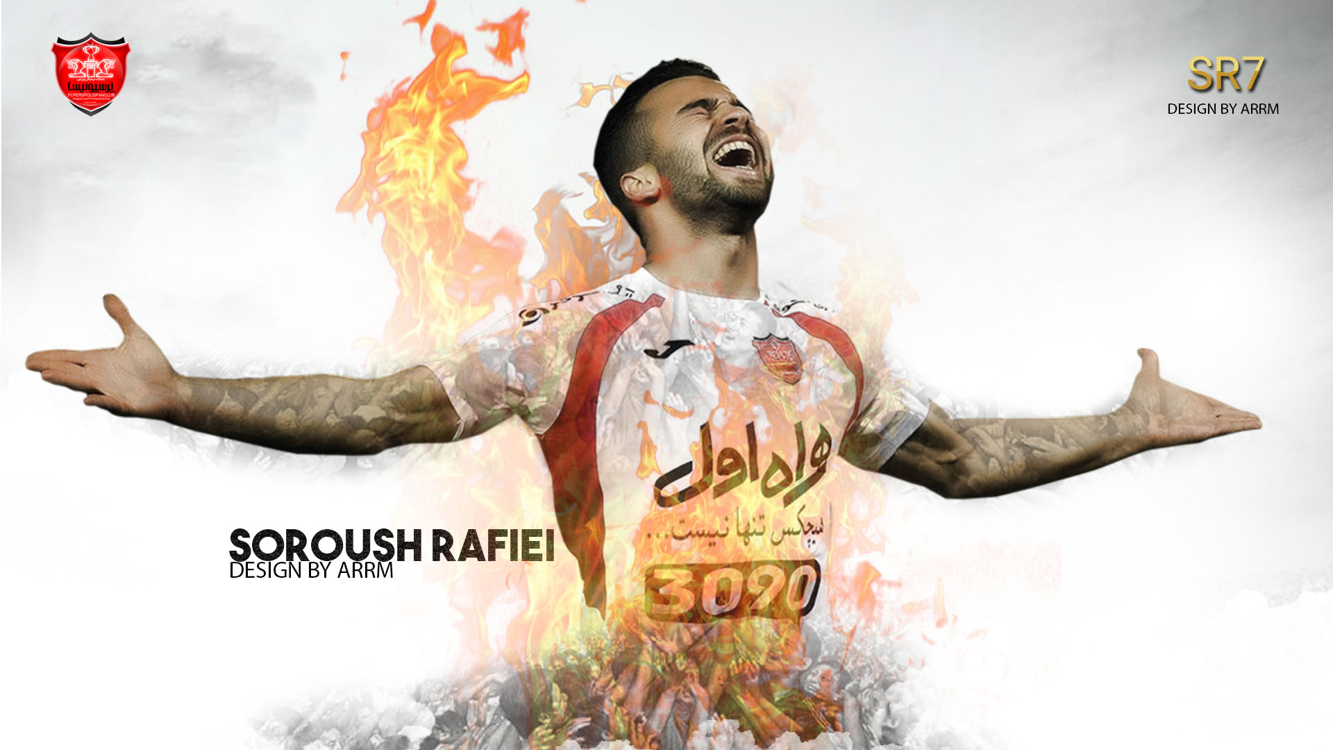 Download mobile wallpaper Sports, Soccer, Persepolis F C, Soroush Rafiei for free.