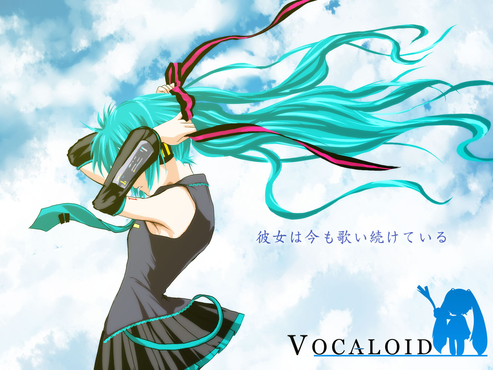 Téléchargez des papiers peints mobile Vocaloïde, Animé, Hatsune Miku gratuitement.