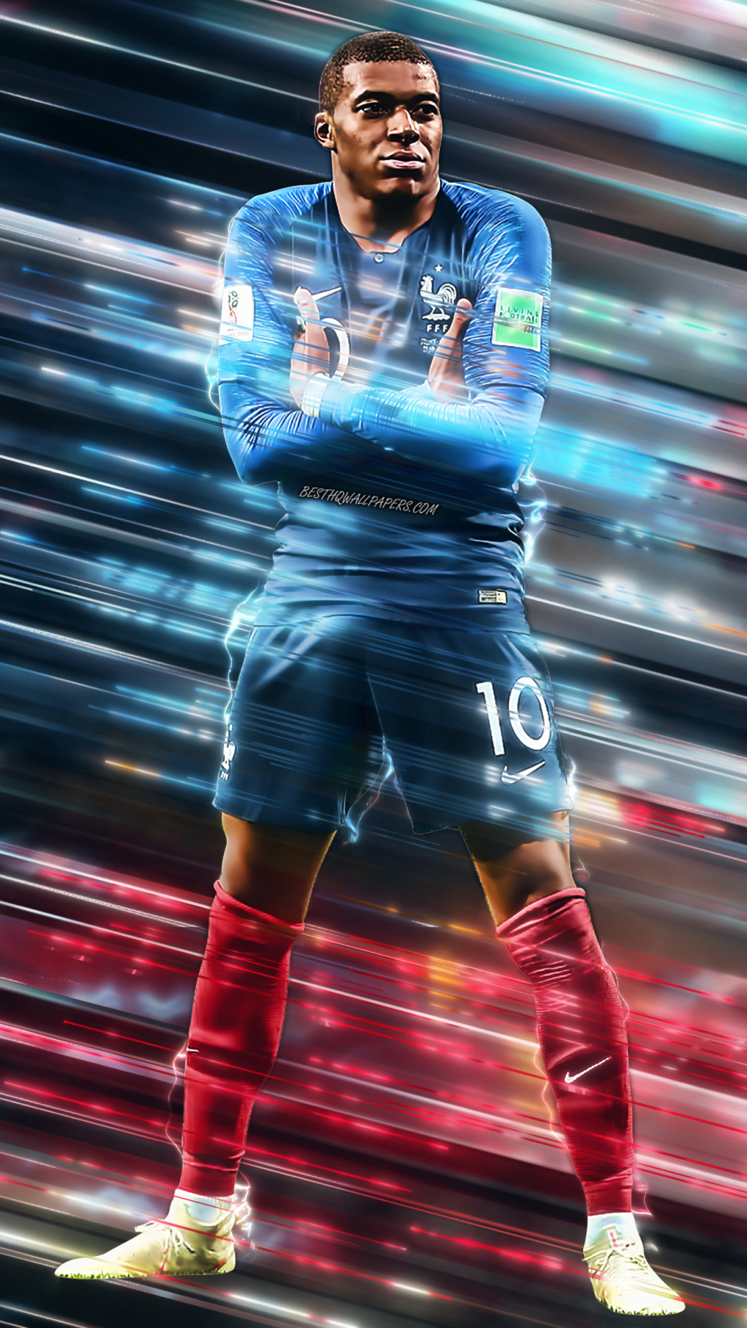 Descarga gratuita de fondo de pantalla para móvil de Fútbol, Deporte, Francés, Kylian Mbappé.