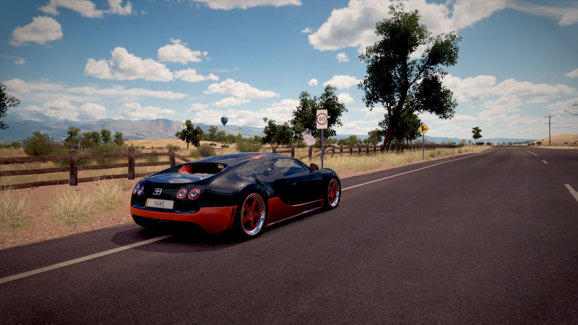 Laden Sie das Rennen, Straße, Autos, Supersportwagen, Bugatti Veyron, Computerspiele, Forza Horizon 3, Forza-Bild kostenlos auf Ihren PC-Desktop herunter