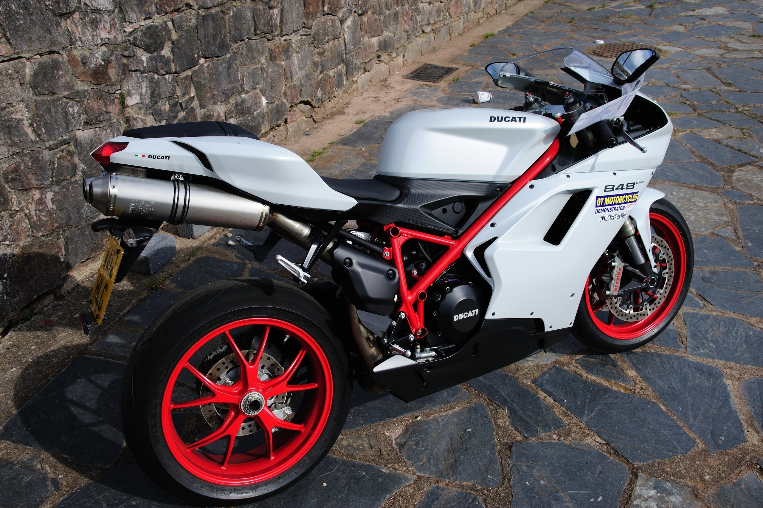 ducati, cars, auto, stones, motorcycles, motorcycle, tile, 848