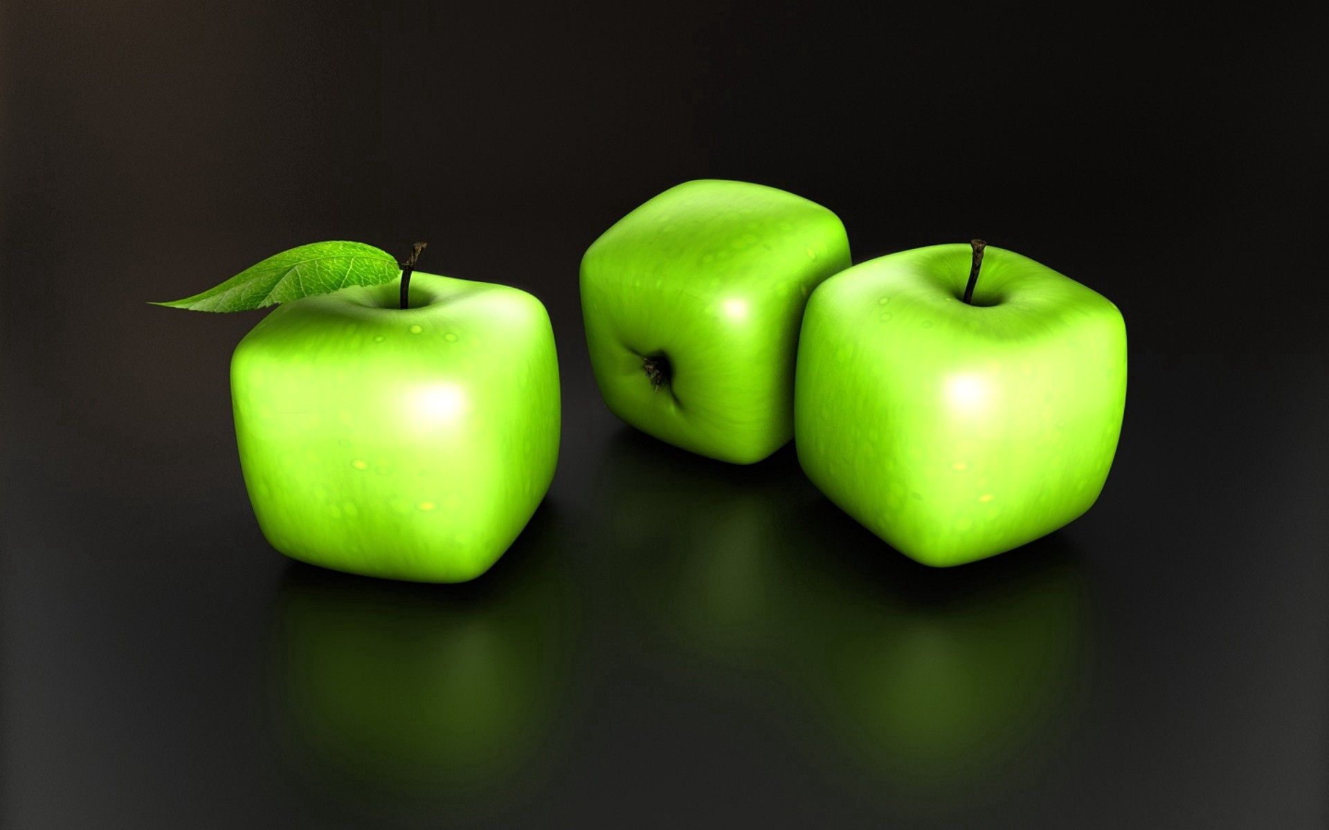 151673 baixar imagens 3d, frutas, maçãs, forma, chique, incomum - papéis de parede e protetores de tela gratuitamente