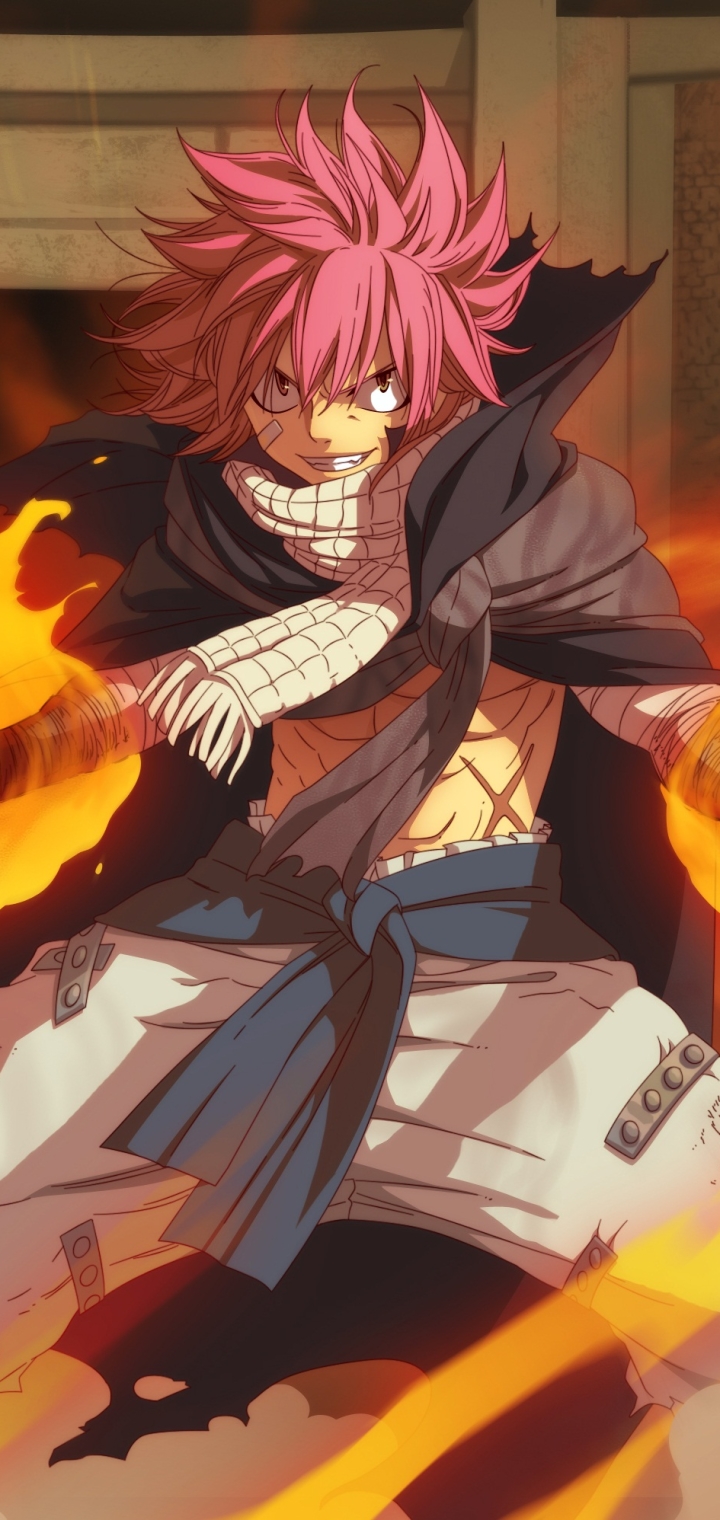 Descarga gratuita de fondo de pantalla para móvil de Fairy Tail, Animado, Natsu Dragneel.