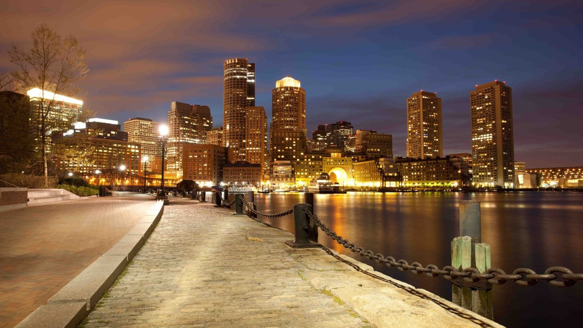 PCデスクトップに都市, ボストン, マンメイド画像を無料でダウンロード