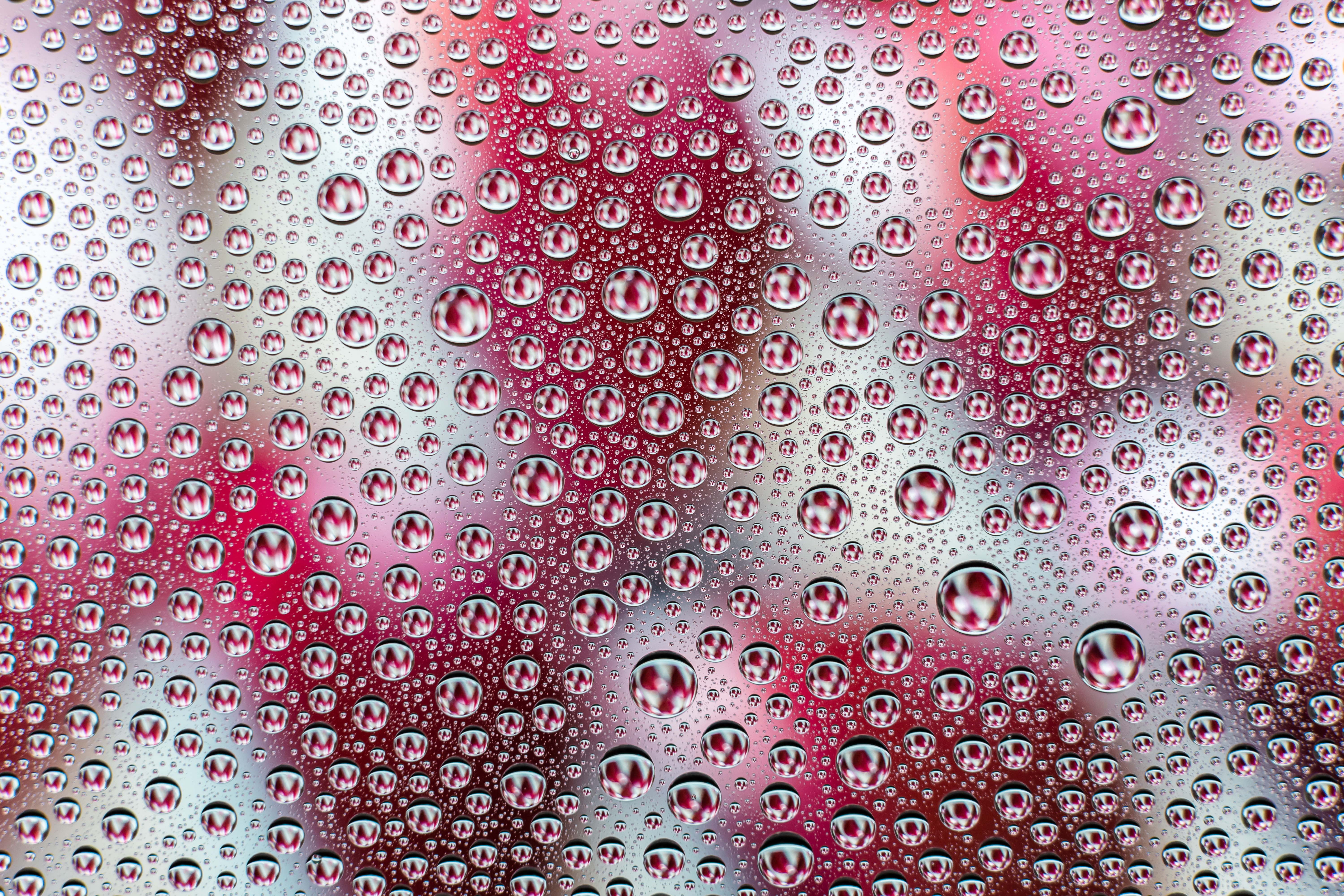 desktop Images smooth, abstract, water, drops, glare, blur
