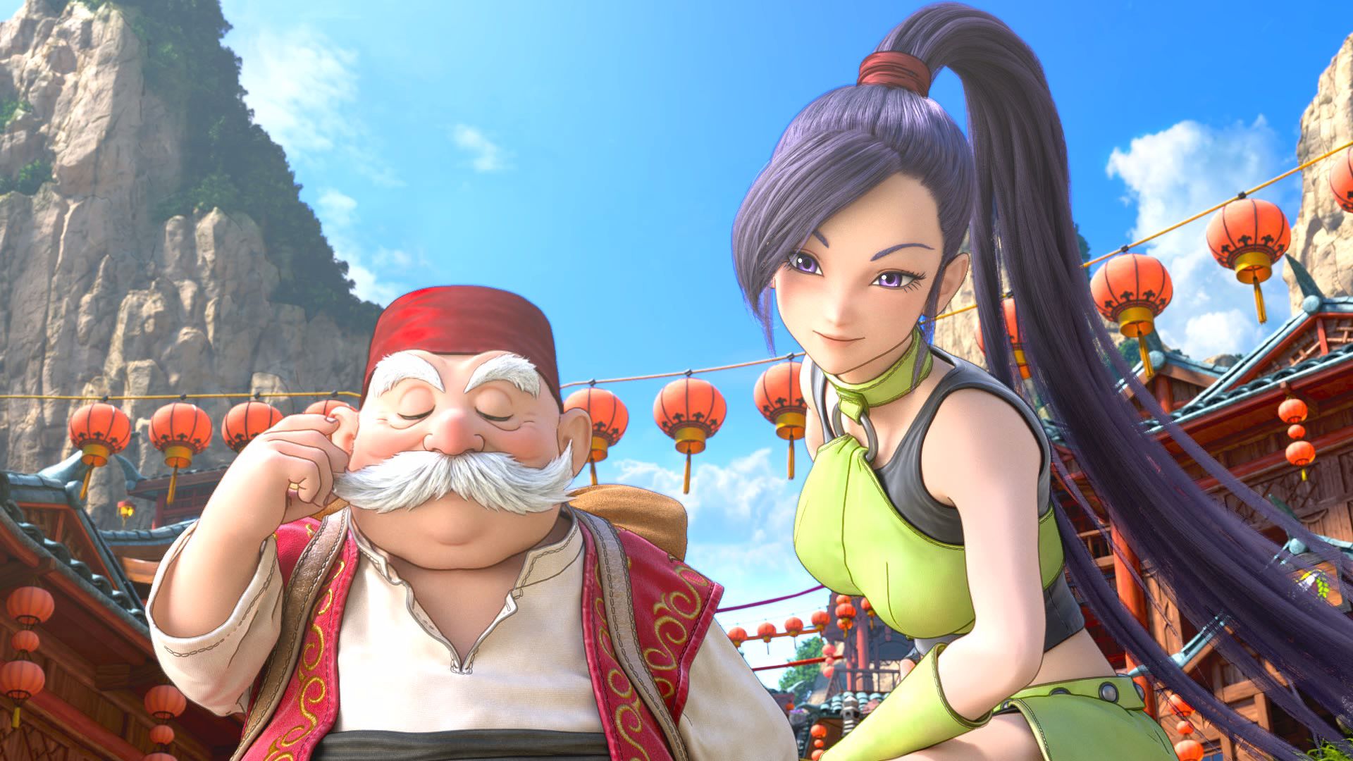 Завантажити шпалери Dragon Quest Xi на телефон безкоштовно