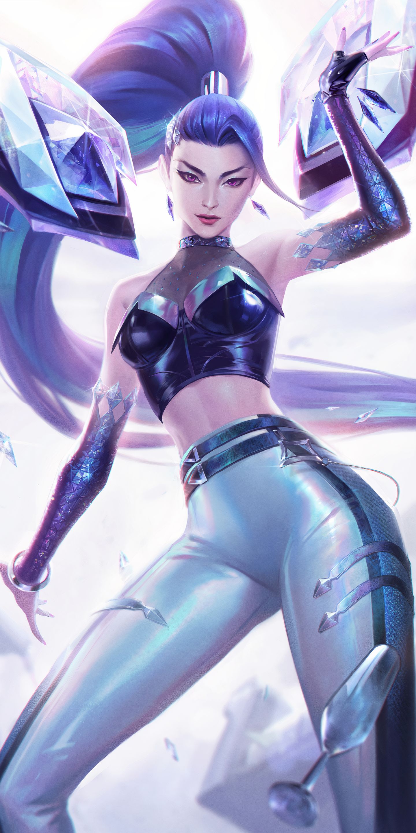 Download mobile wallpaper League Of Legends, Video Game, K Pop, Kai'sa (League Of Legends), K/da for free.