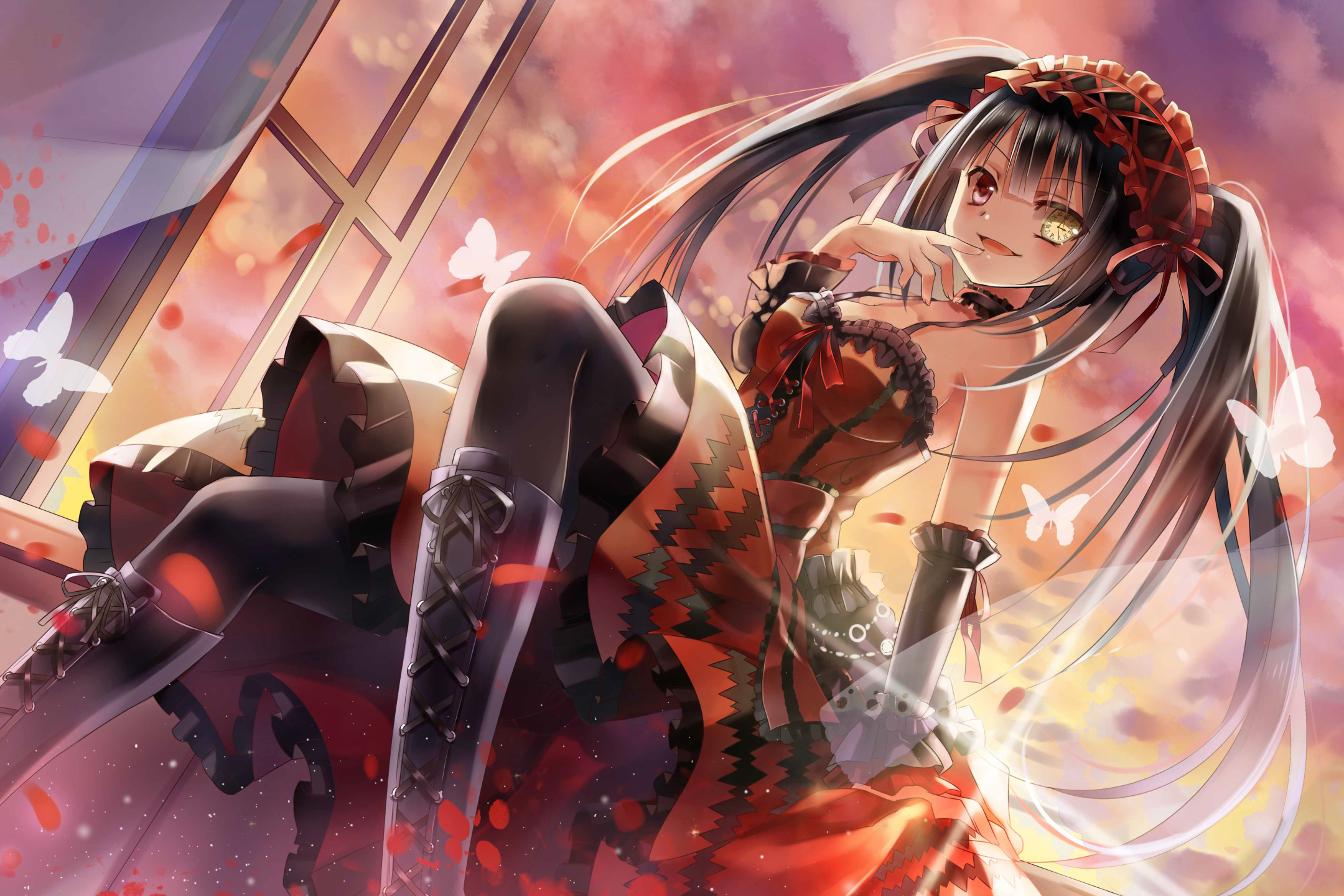 Download mobile wallpaper Anime, Date A Live, Kurumi Tokisaki for free.