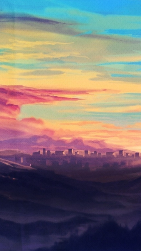 Handy-Wallpaper Landschaft, Animes kostenlos herunterladen.