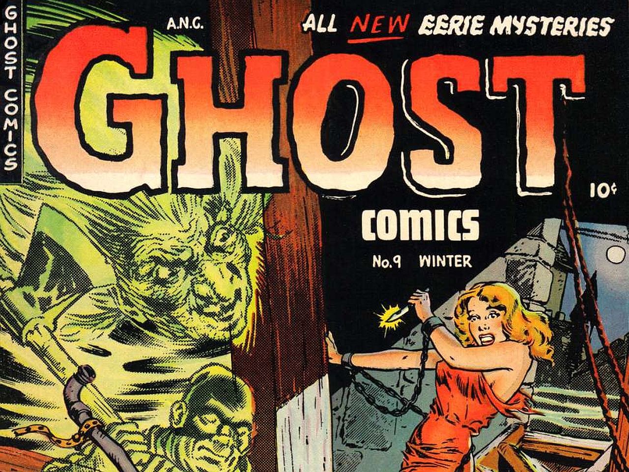 comics, ghost comics