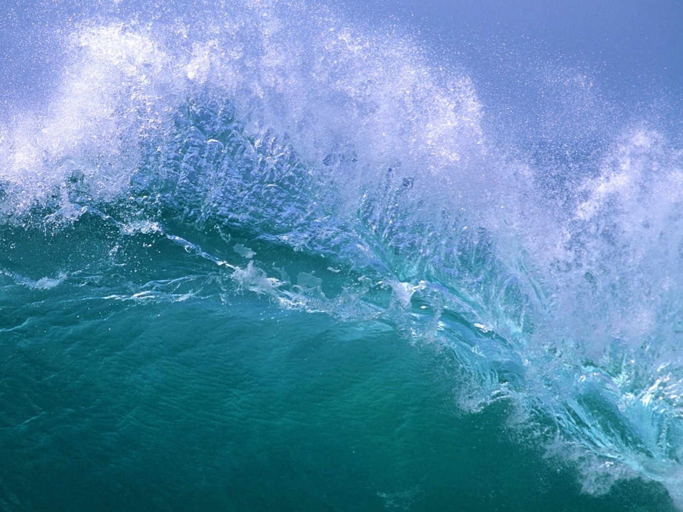 Free download wallpaper Landscape, Waves, Sea on your PC desktop