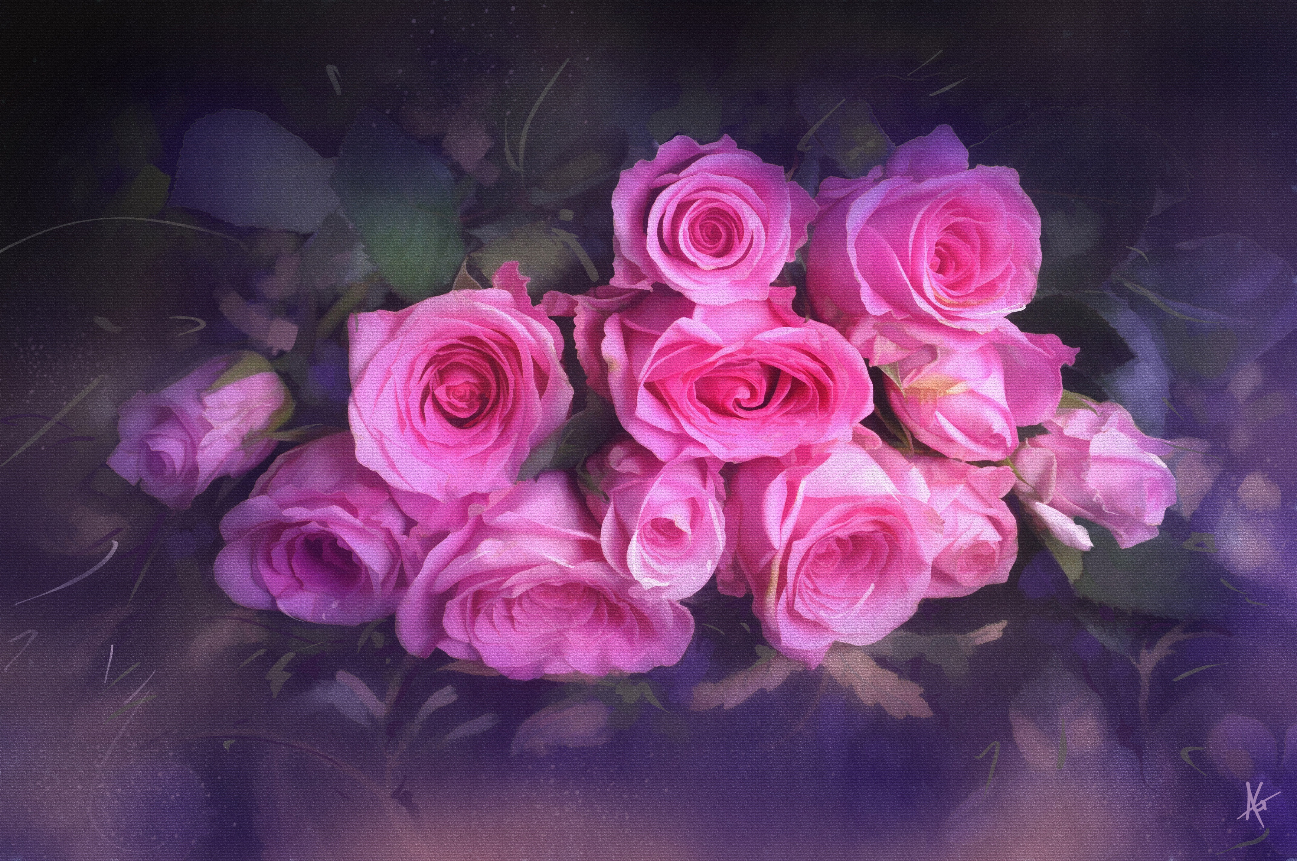 無料モバイル壁紙フラワーズ, 花, 薔薇, 地球, ビンテージ, ピンクの花, ピンクのバラをダウンロードします。
