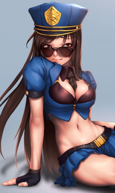 Download mobile wallpaper League Of Legends, Police, Video Game, Caitlyn (League Of Legends) for free.