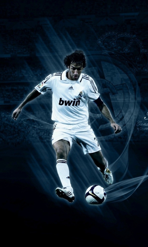 Descarga gratuita de fondo de pantalla para móvil de Fútbol, Deporte, Raúl González Blanco.