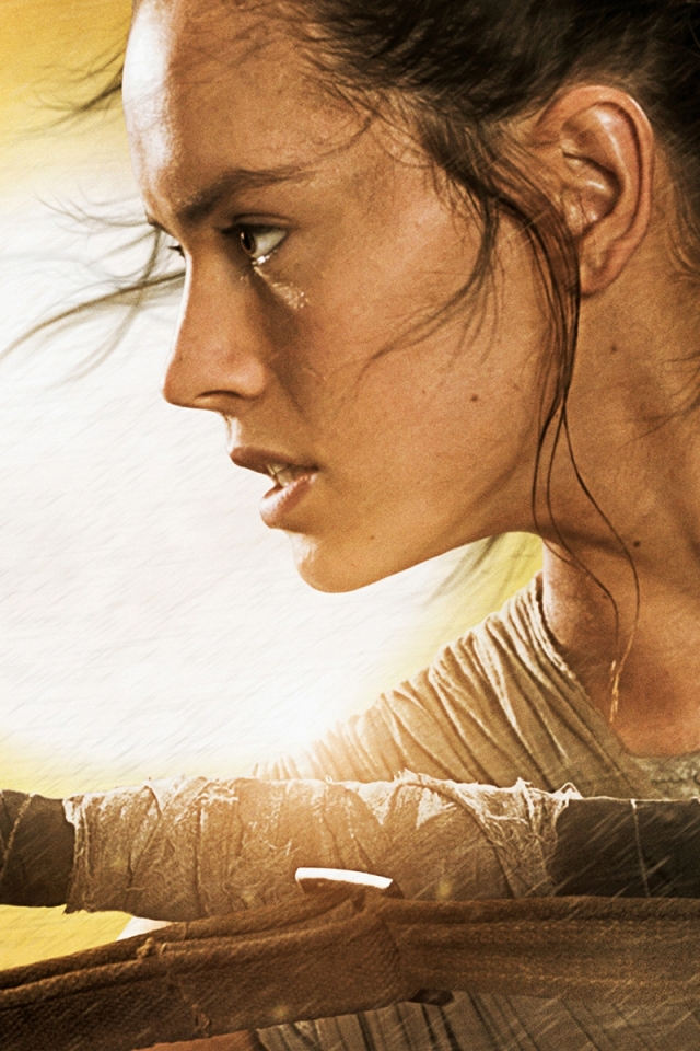 Download mobile wallpaper Star Wars, Movie, Star Wars Episode Vii: The Force Awakens, Daisy Ridley, Rey (Star Wars) for free.