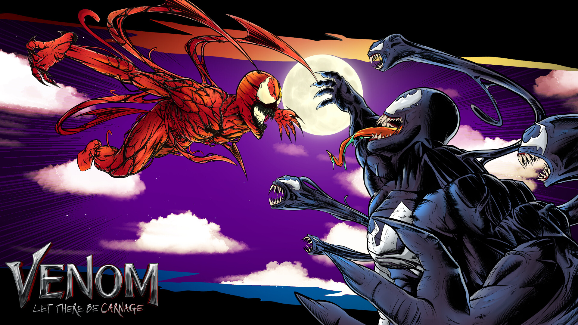 Download mobile wallpaper Venom, Movie, Carnage (Marvel Comics), Venom: Let There Be Carnage for free.