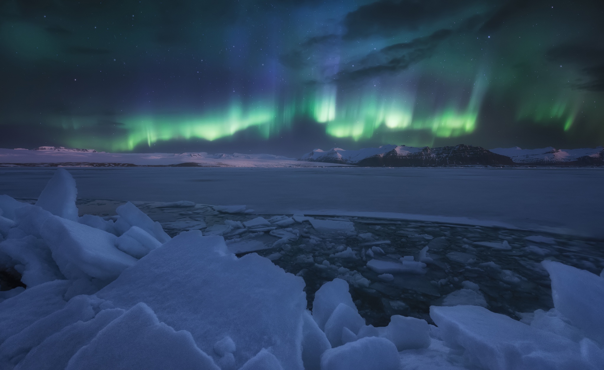 Free download wallpaper Winter, Sky, Earth, Aurora Borealis, Norway on your PC desktop