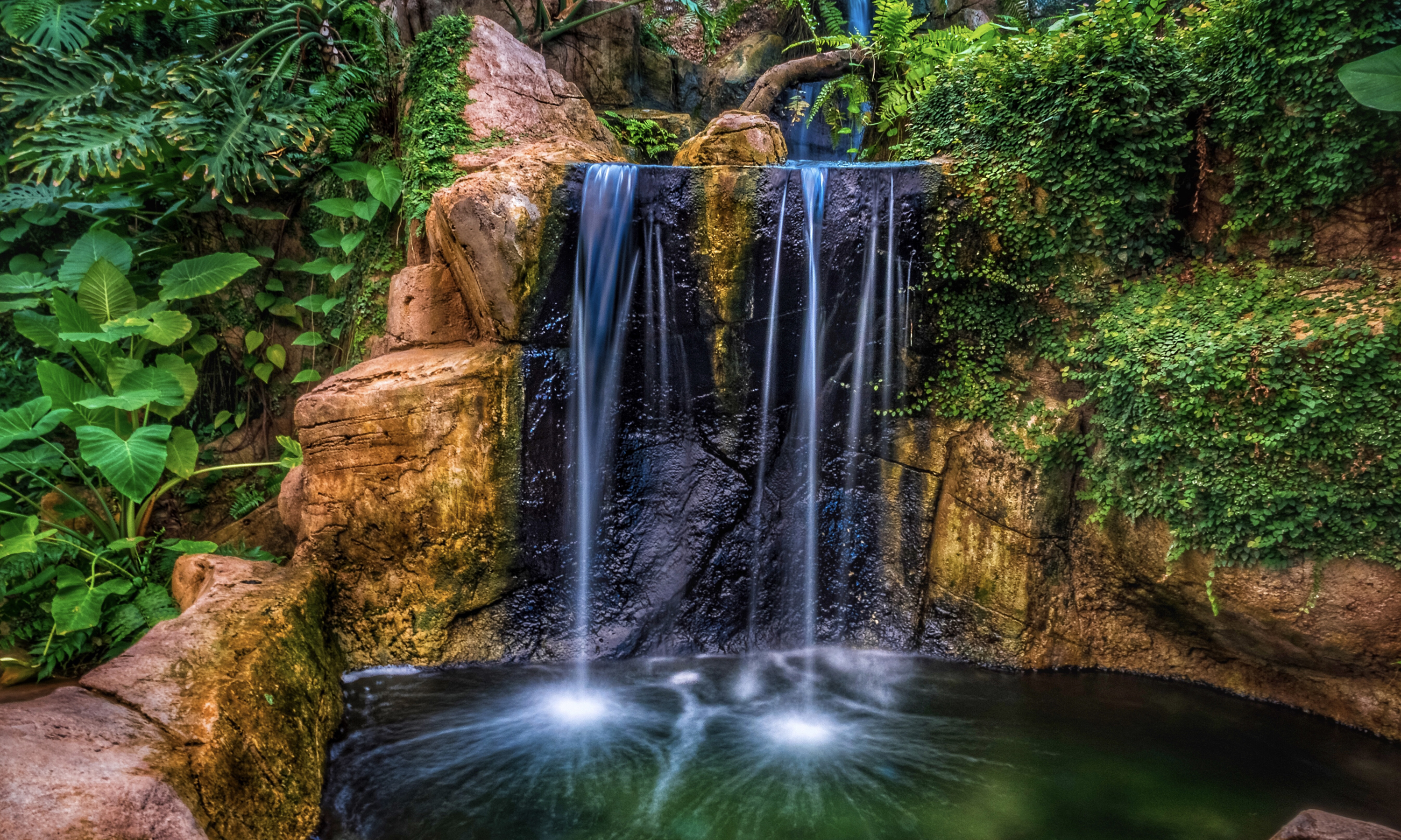 Free download wallpaper Waterfalls, Waterfall, Earth, Pond on your PC desktop