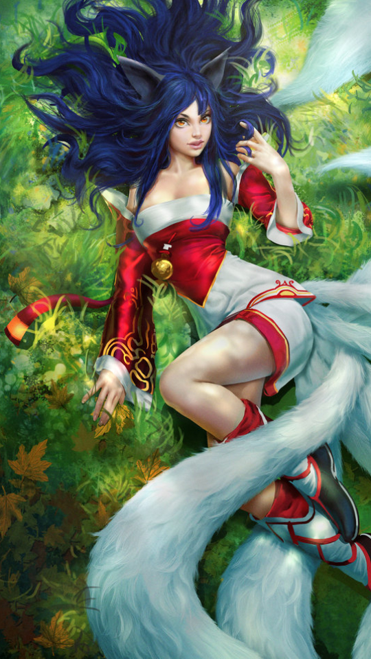 Descarga gratuita de fondo de pantalla para móvil de League Of Legends, Videojuego, Ahri (Liga De Leyendas).