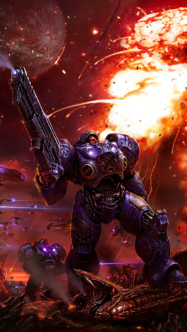 Download mobile wallpaper Starcraft, Video Game, Starcraft Ii: Wings Of Liberty for free.