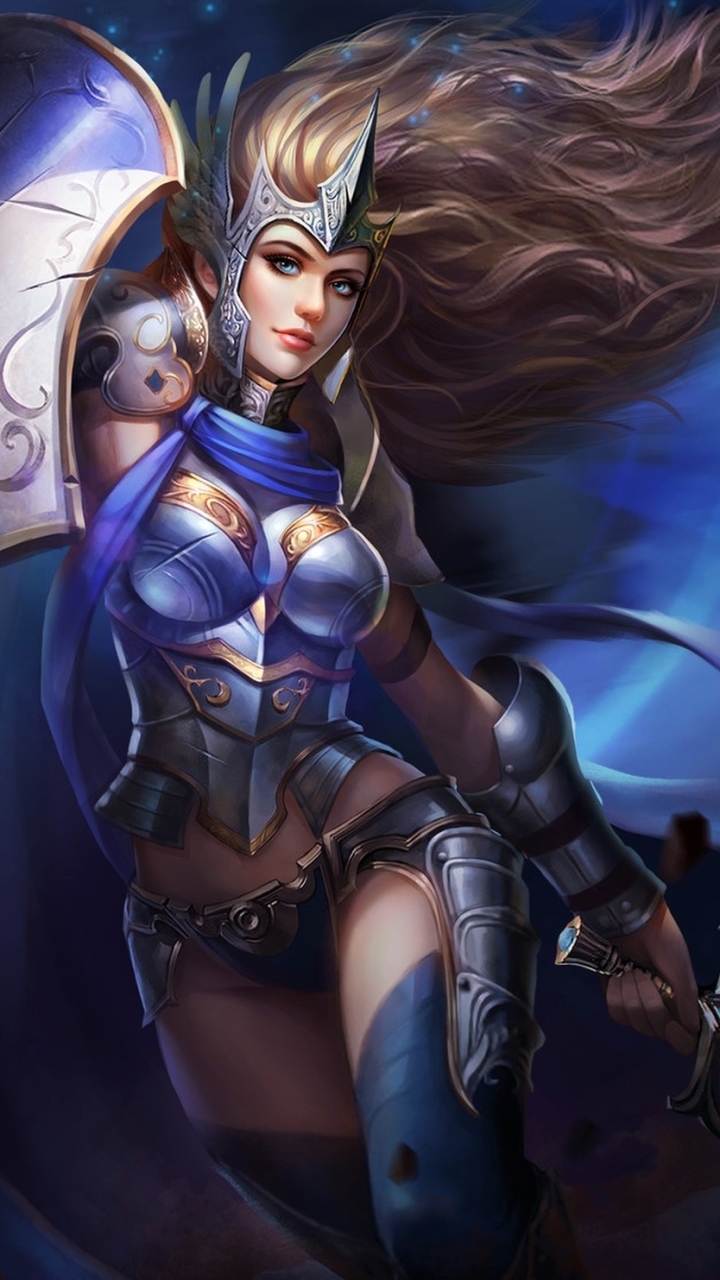 Download mobile wallpaper Fantasy, Women Warrior, Woman Warrior for free.