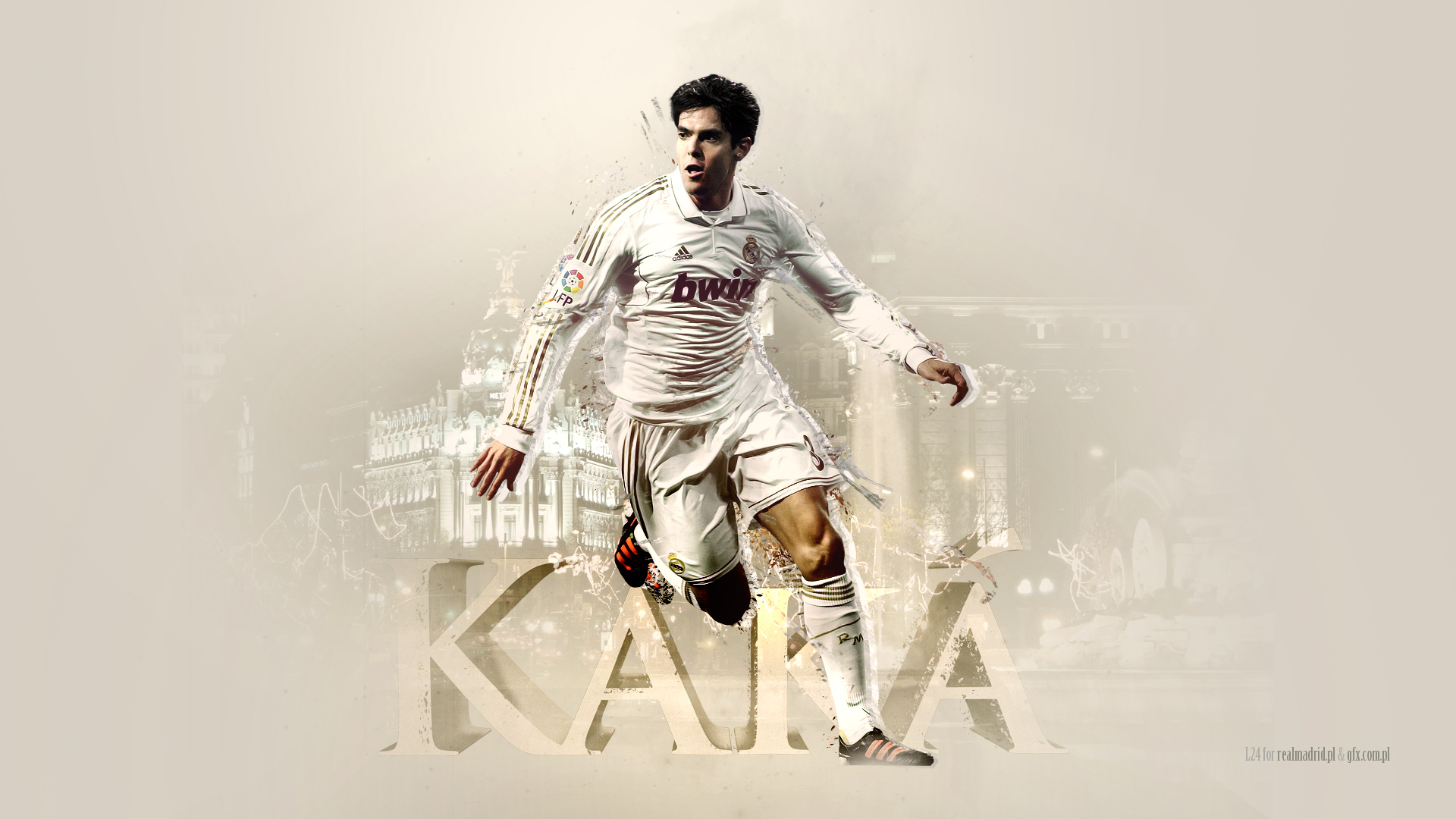 448750 descargar imagen kaká, deporte, brasileño, real madrid c f, fútbol: fondos de pantalla y protectores de pantalla gratis