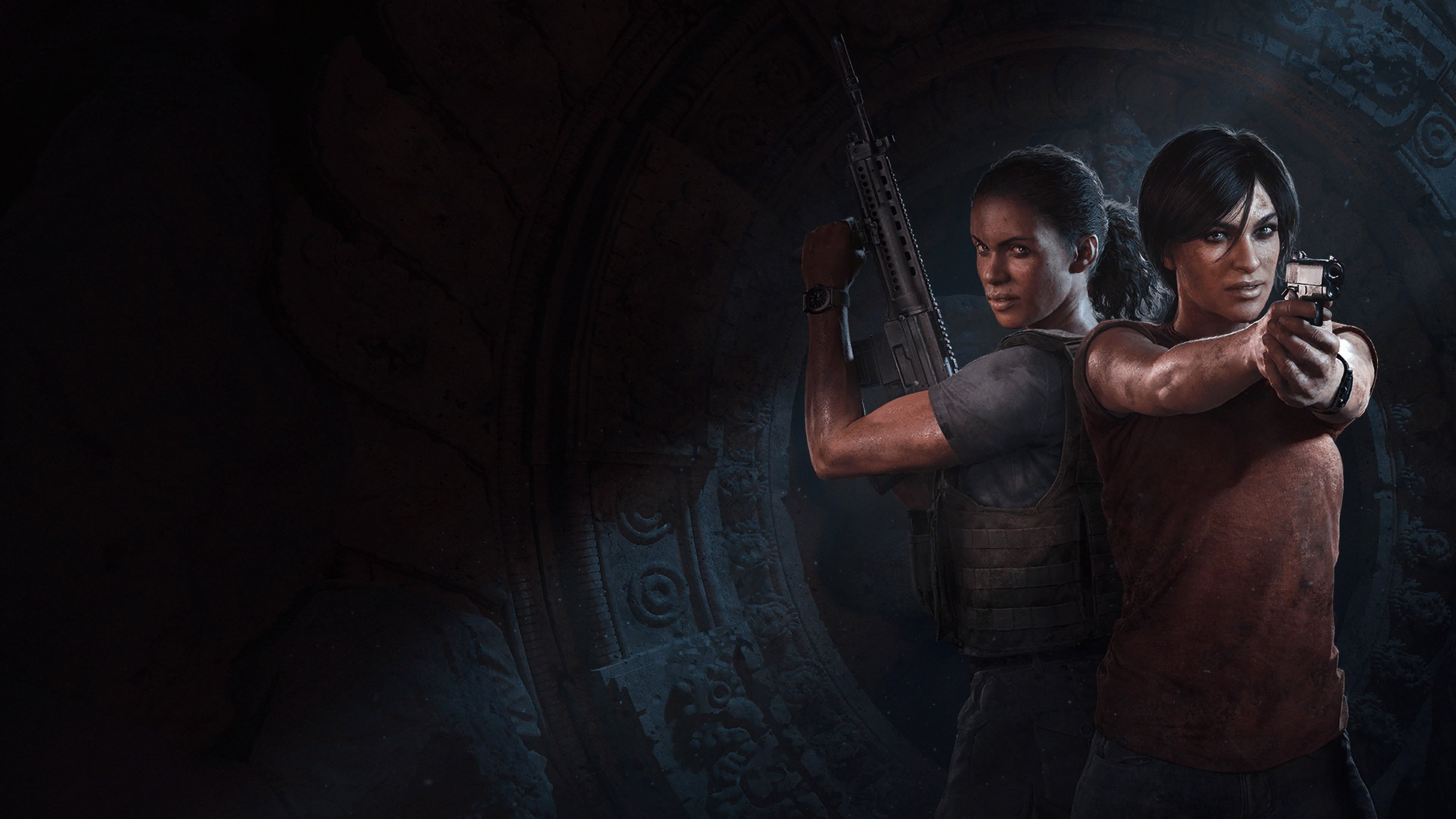 video game, uncharted: the lost legacy, chloe frazer, nadine ross, uncharted