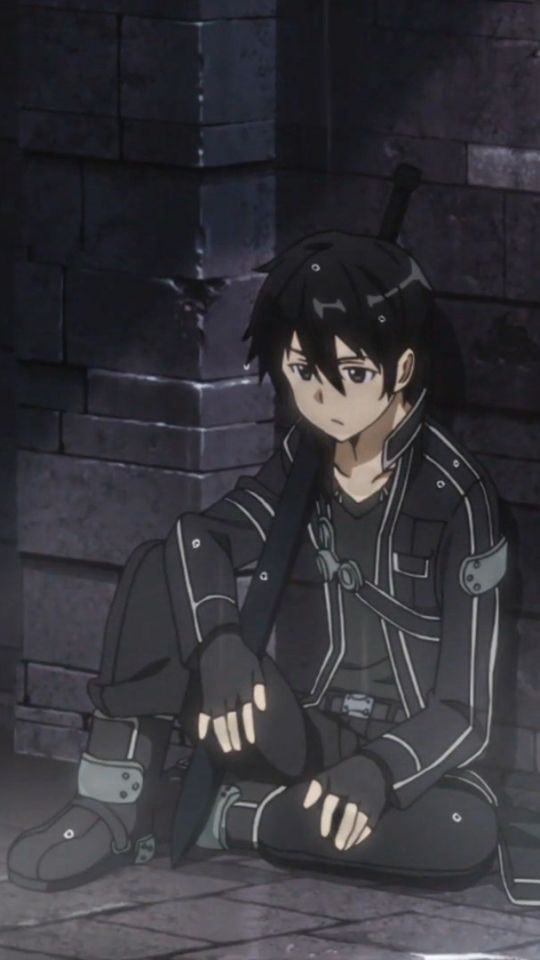 Скачати мобільні шпалери Аніме, Сворд Арт Онлайн, Kirito (Sword Art Online) безкоштовно.