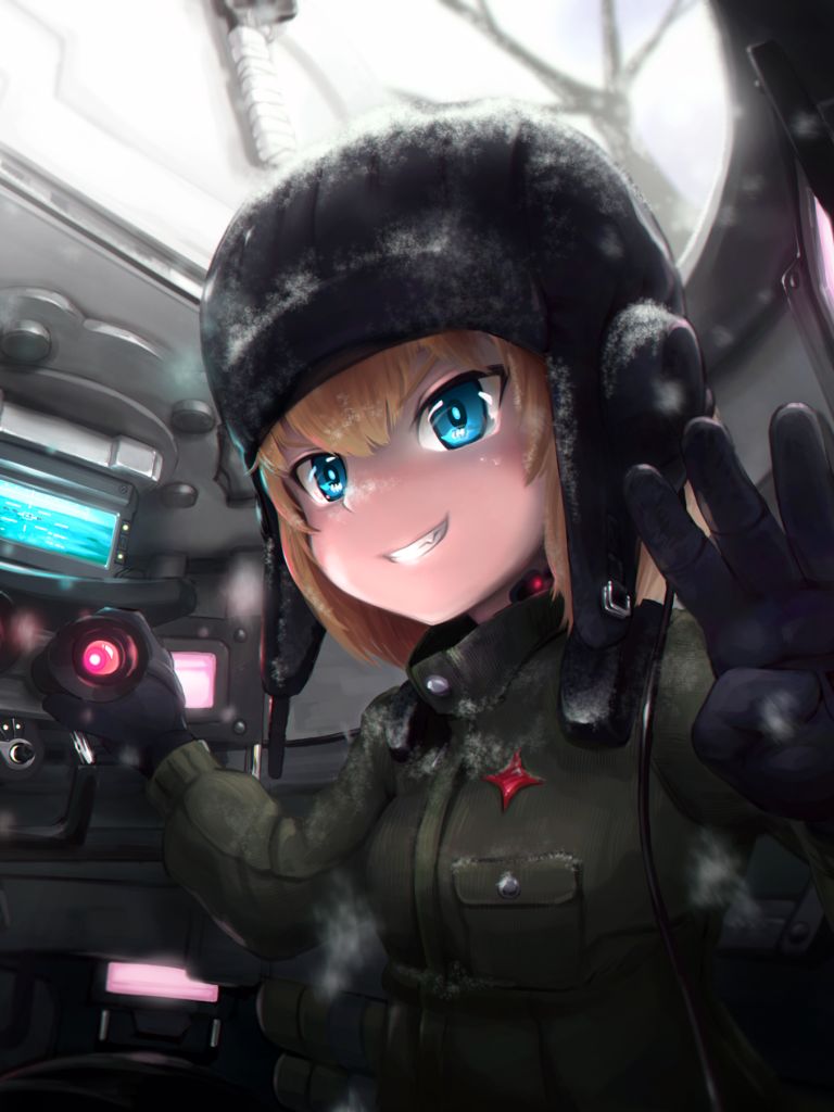 Download mobile wallpaper Anime, Girls Und Panzer, Katyusha (Girls Und Panzer) for free.