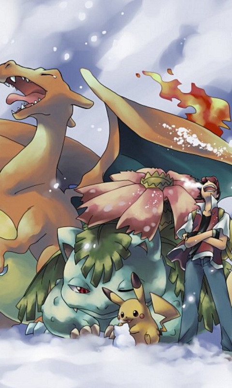 Descarga gratuita de fondo de pantalla para móvil de Pokémon, Pikachu, Videojuego, Snorlax (Pokémon), Charizard (Pokémon), Venusaur (Pokémon), Blastoise (Pokémon), Lapras (Pokémon), Pokémon: Oro Y Plata.