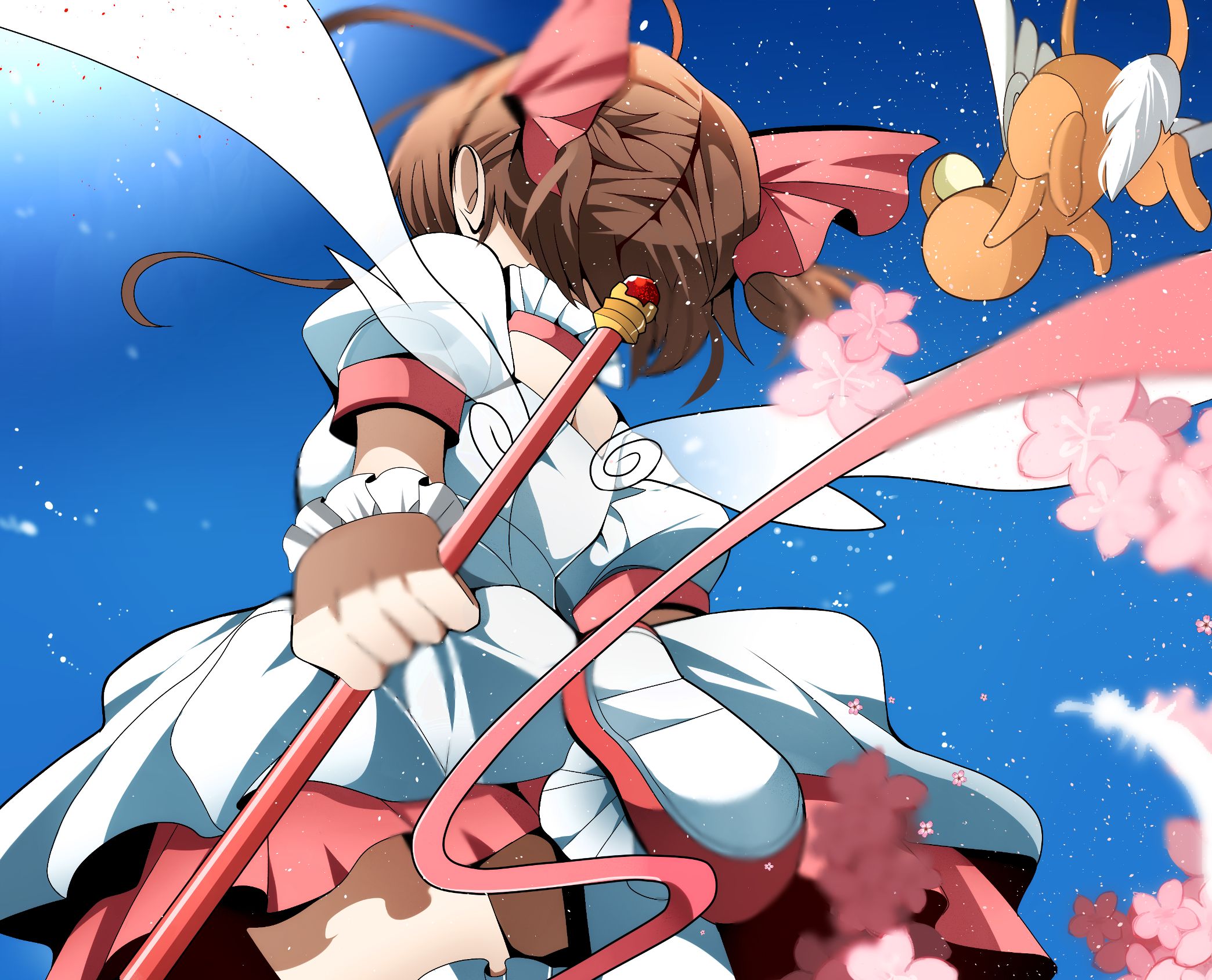 Baixe gratuitamente a imagem Anime, Sakura Card Captors, Sakura Kinomoto, Keroberos (Sakura Card Captor) na área de trabalho do seu PC