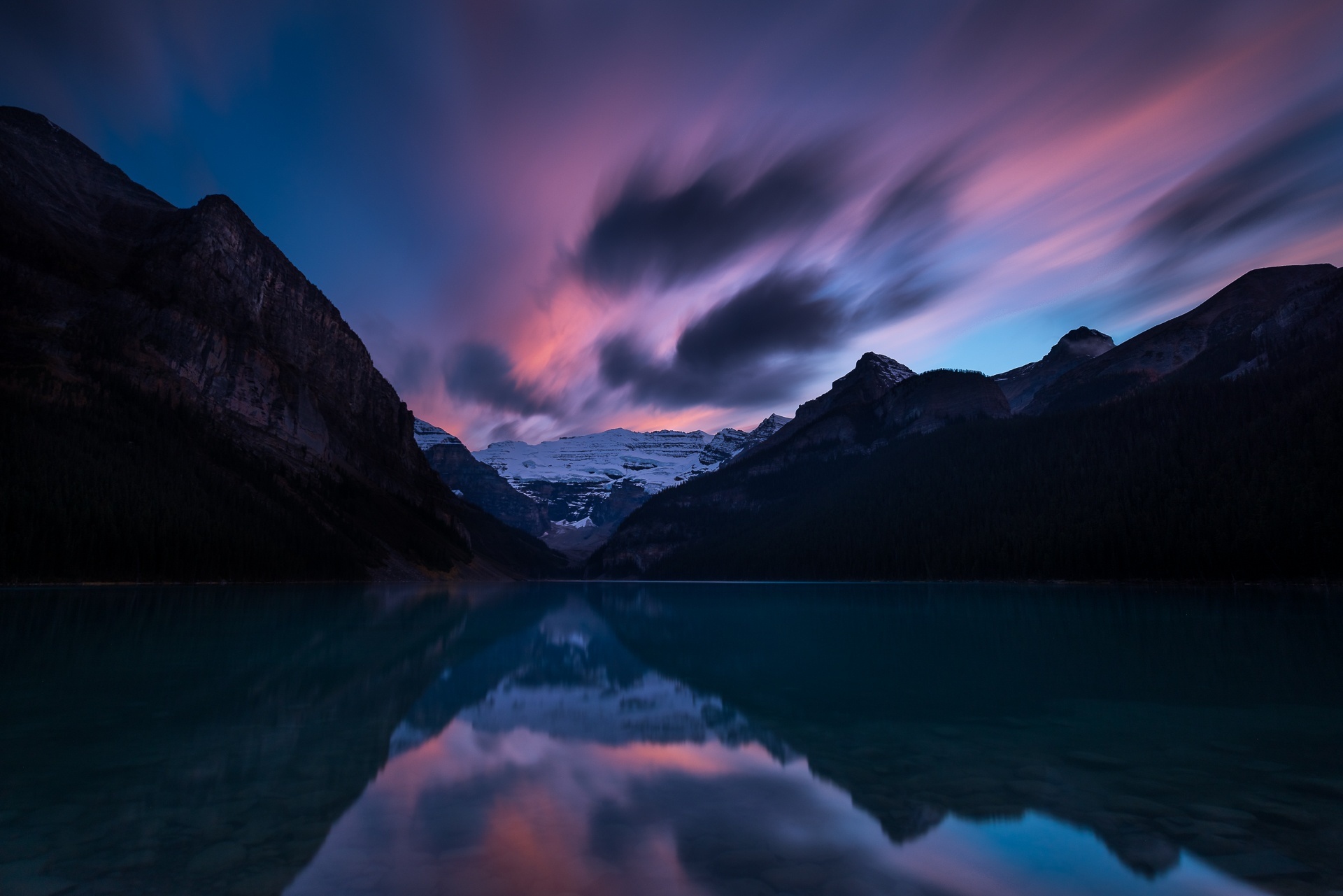 Free download wallpaper Night, Lakes, Lake, Earth on your PC desktop