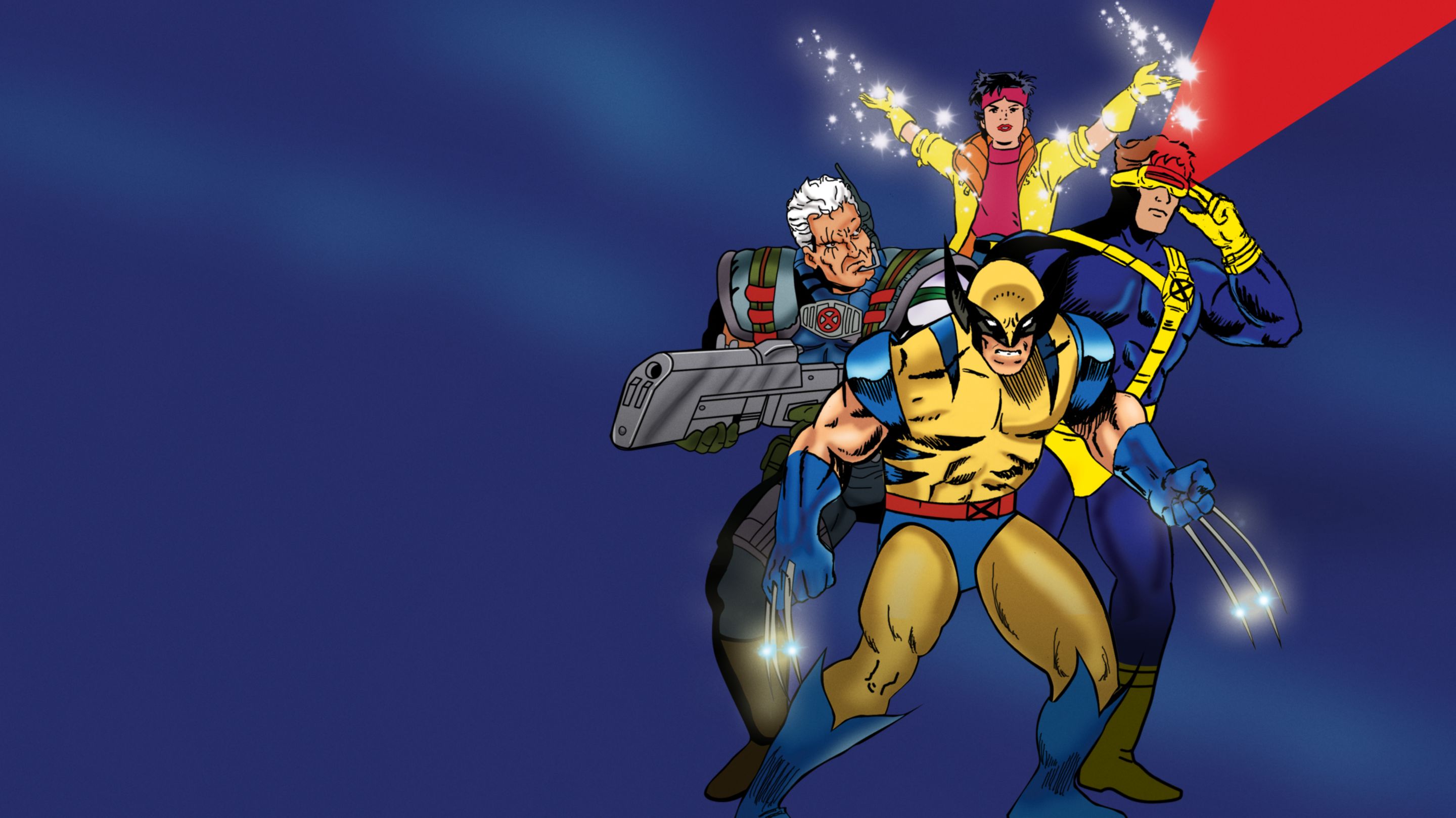 tv show, x men, cable (marvel comics), cyclops (marvel comics), jubilee (marvel comics), wolverine