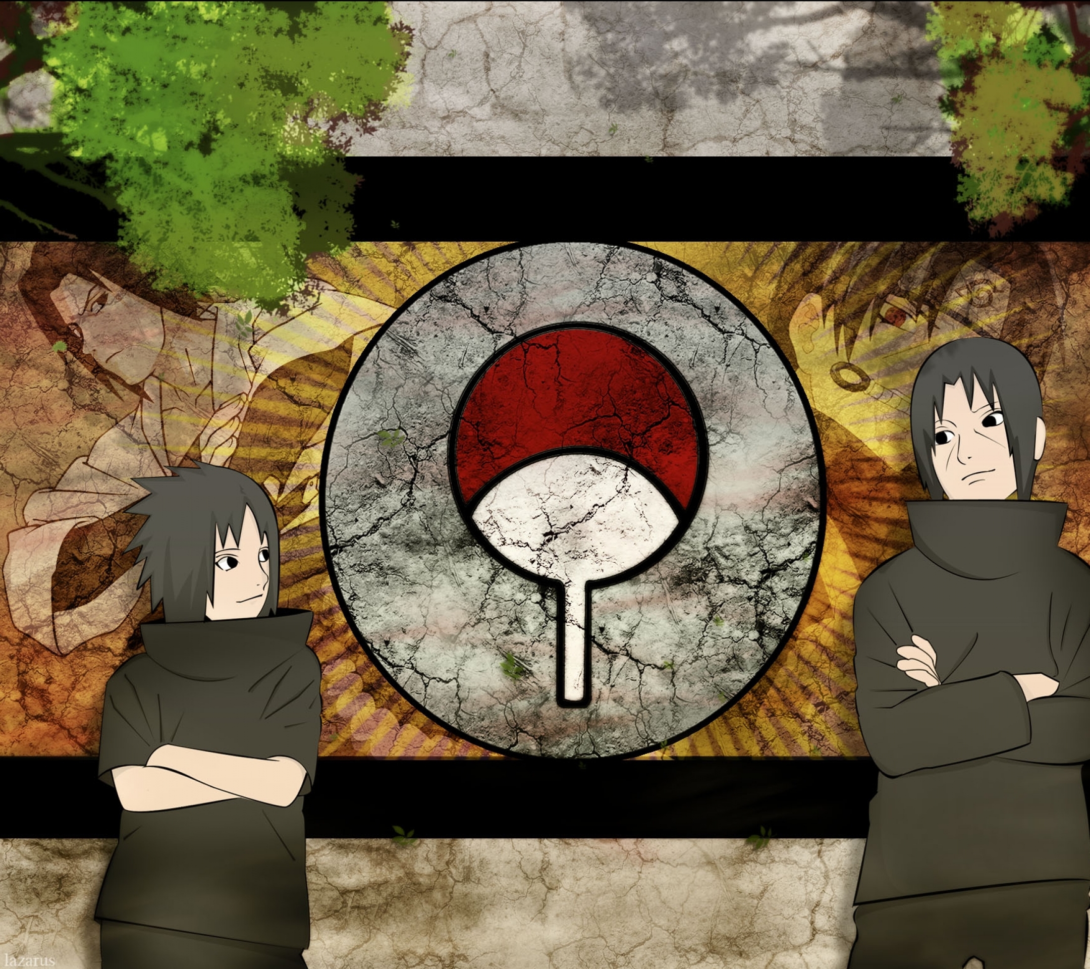 Baixar papel de parede para celular de Anime, Naruto, Sasuke Uchiha, Itachi Uchiha gratuito.