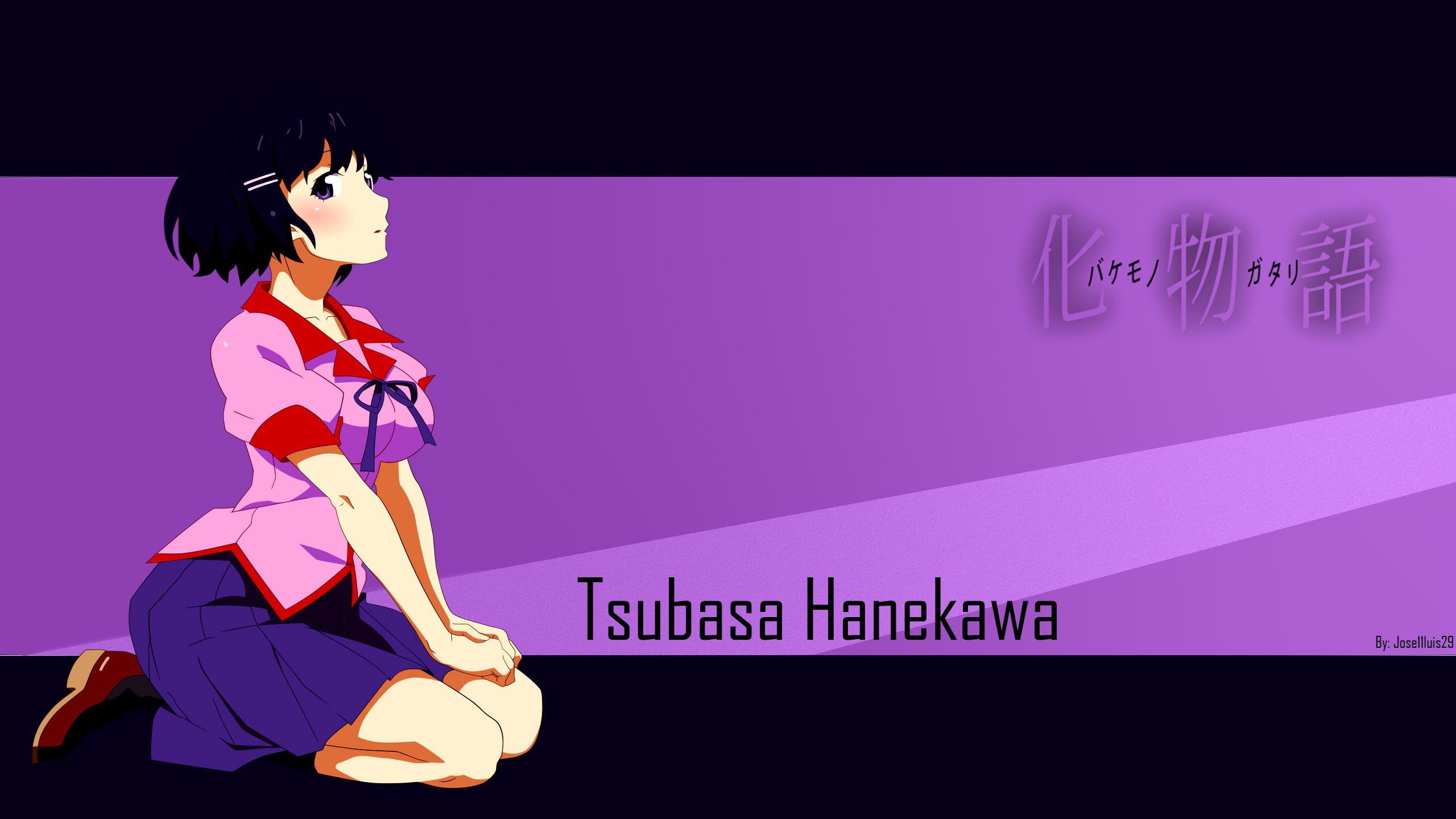 Download mobile wallpaper Anime, Monogatari (Series), Tsubasa Hanekawa for free.