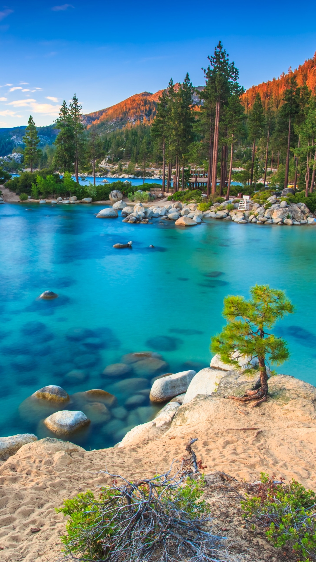1145522 descargar fondo de pantalla tierra/naturaleza, lago tahoe, turquesa, lago, lagos: protectores de pantalla e imágenes gratis