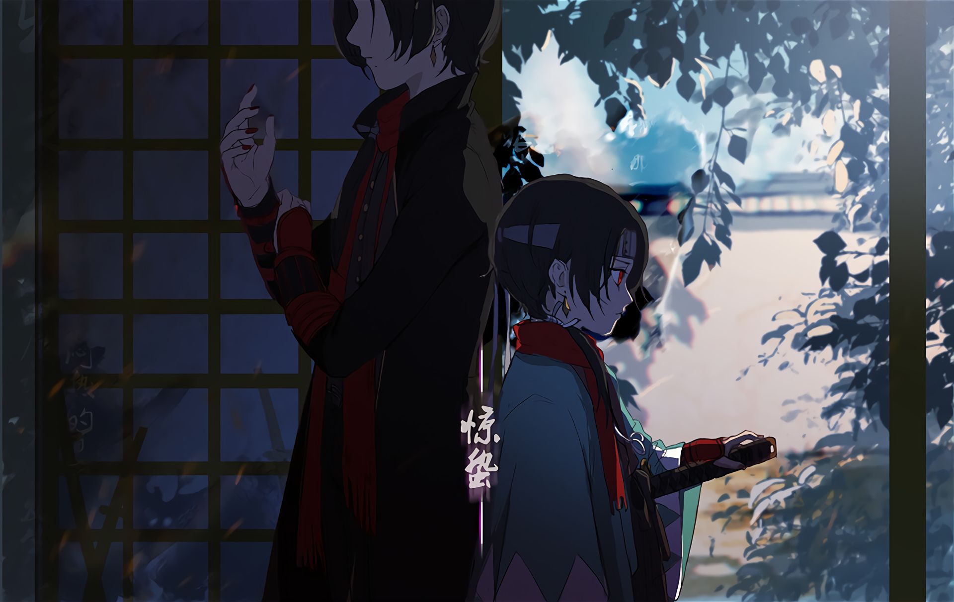 Free download wallpaper Anime, Touken Ranbu on your PC desktop