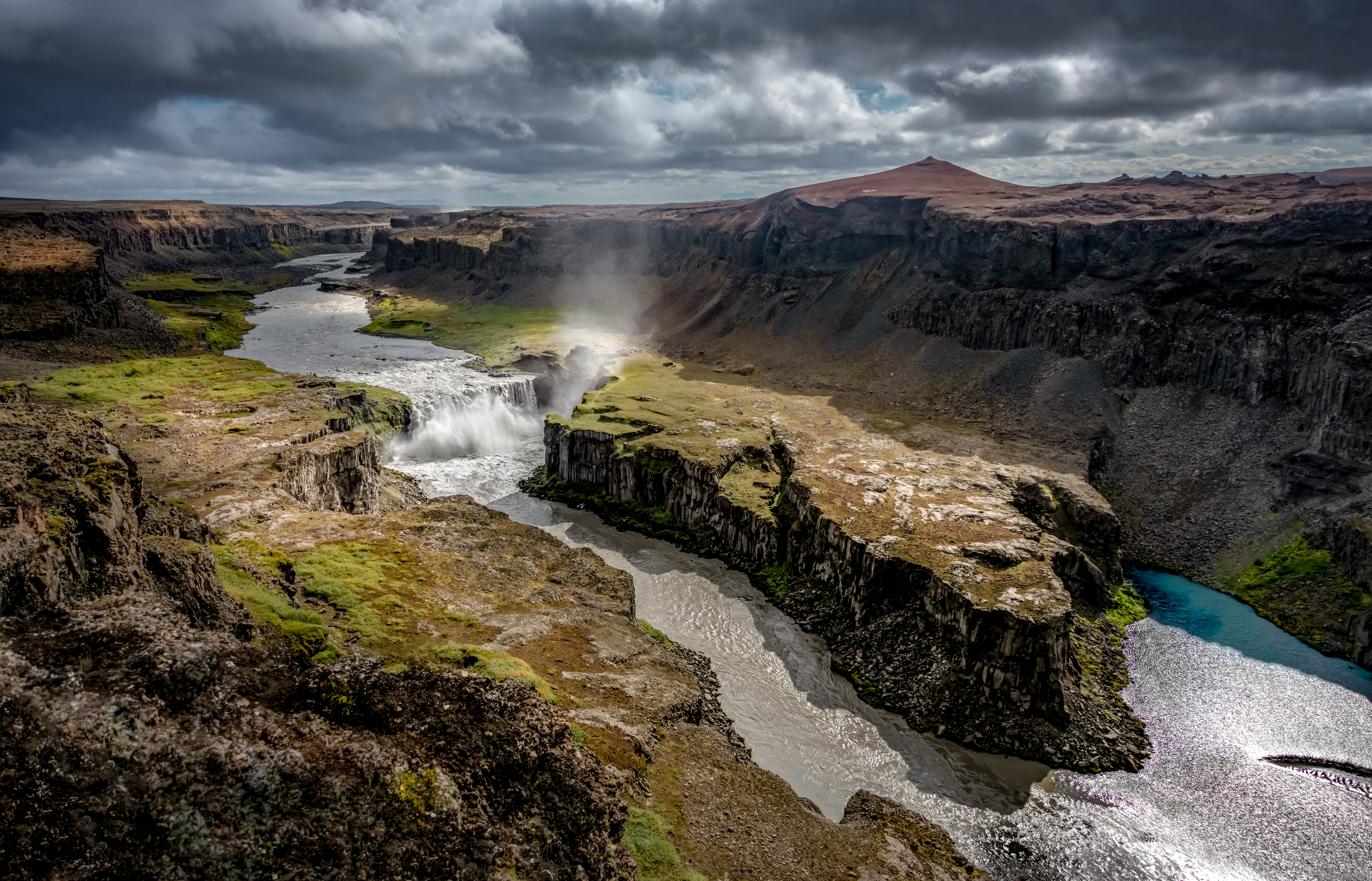 Handy-Wallpaper Natur, Schlucht, Wasserfall, Fluss, Erde/natur kostenlos herunterladen.