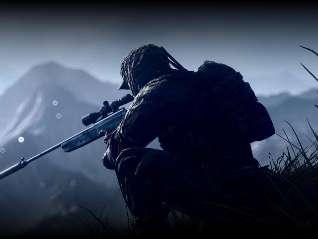 Descarga gratuita de fondo de pantalla para móvil de Campo De Batalla, Soldado, Videojuego, Francotirador, Battlefield 4.