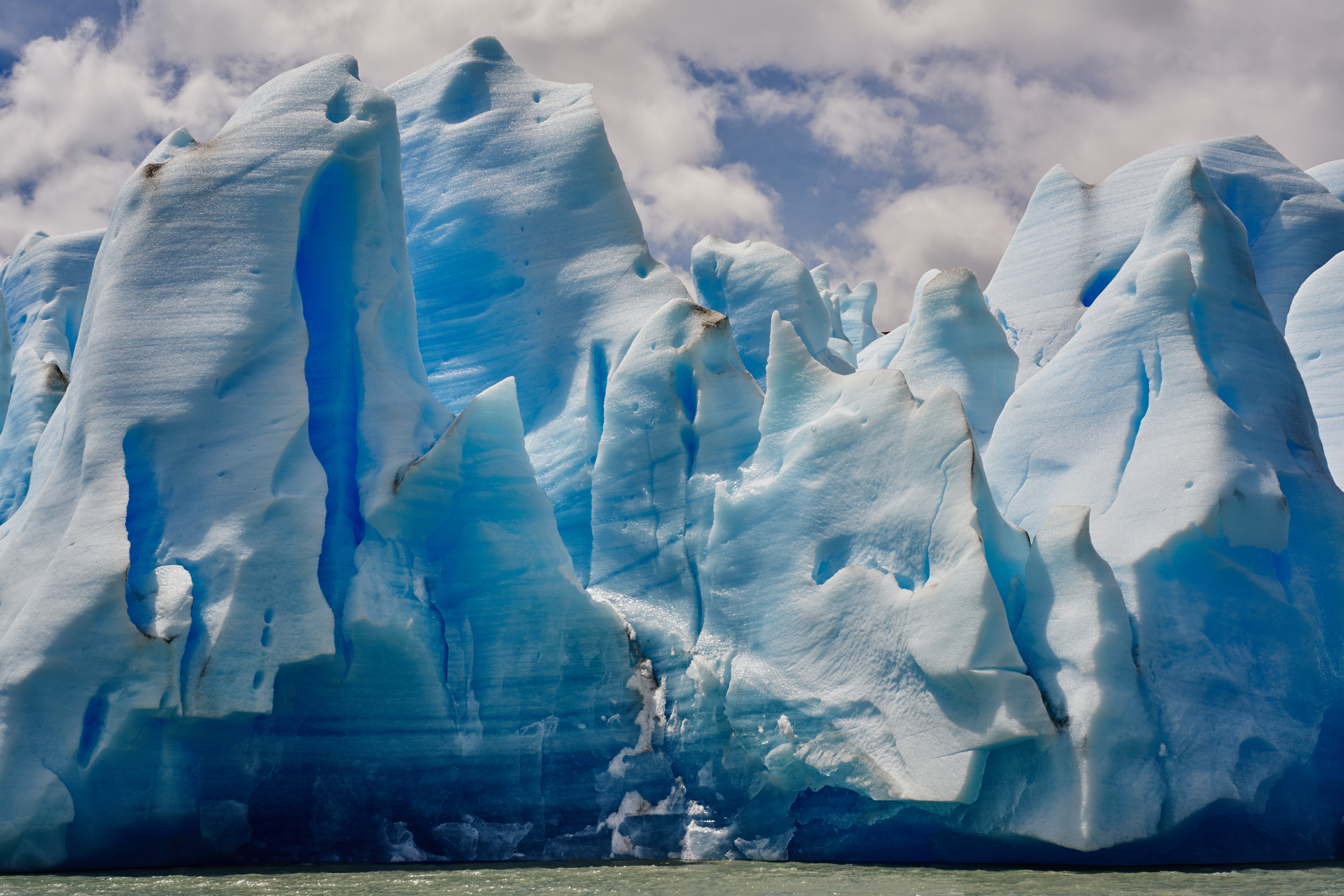 nature, ice, shore, bank, ice floes, iceberg