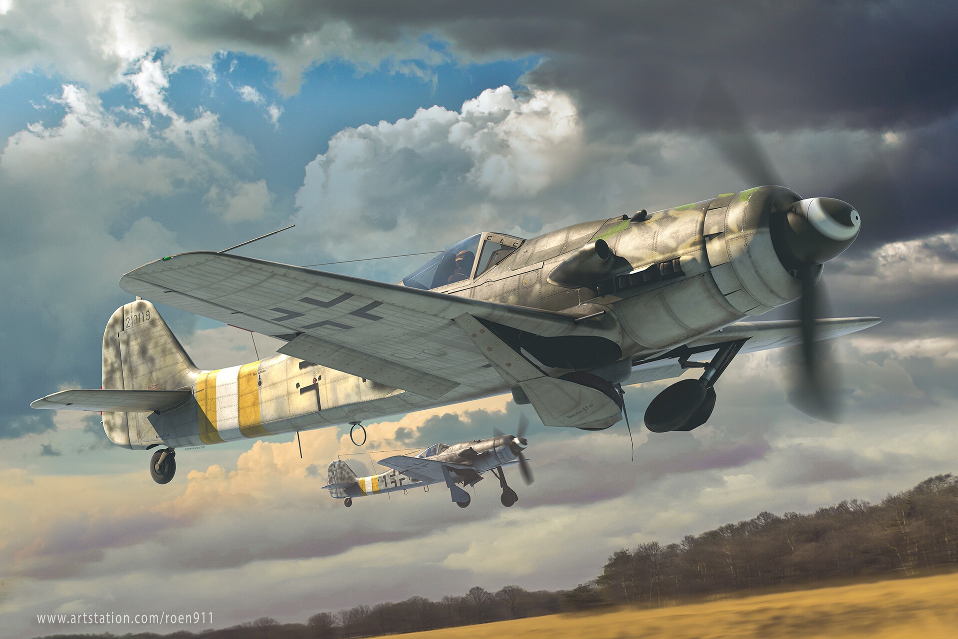 513845 завантажити картинку військовий, focke wulf fw 190, люфтваффе, військова авіація - шпалери і заставки безкоштовно