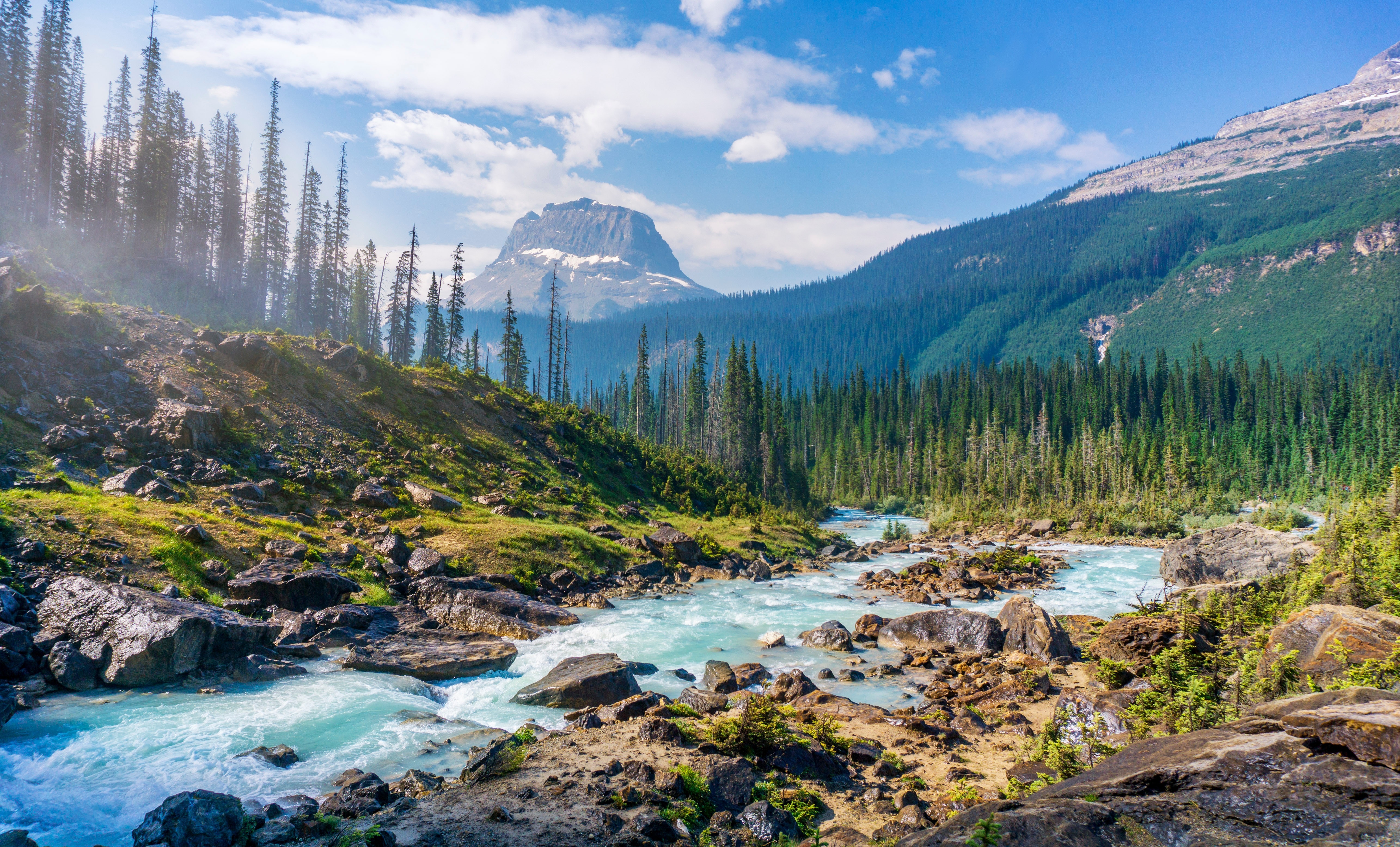 Handy-Wallpaper Landschaft, Wald, Fluss, Gebirge, Erde/natur kostenlos herunterladen.