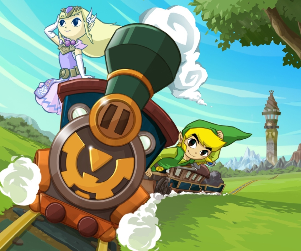 Скачати мобільні шпалери Відеогра, Зельда, The Legend Of Zelda: Spirit Tracks безкоштовно.