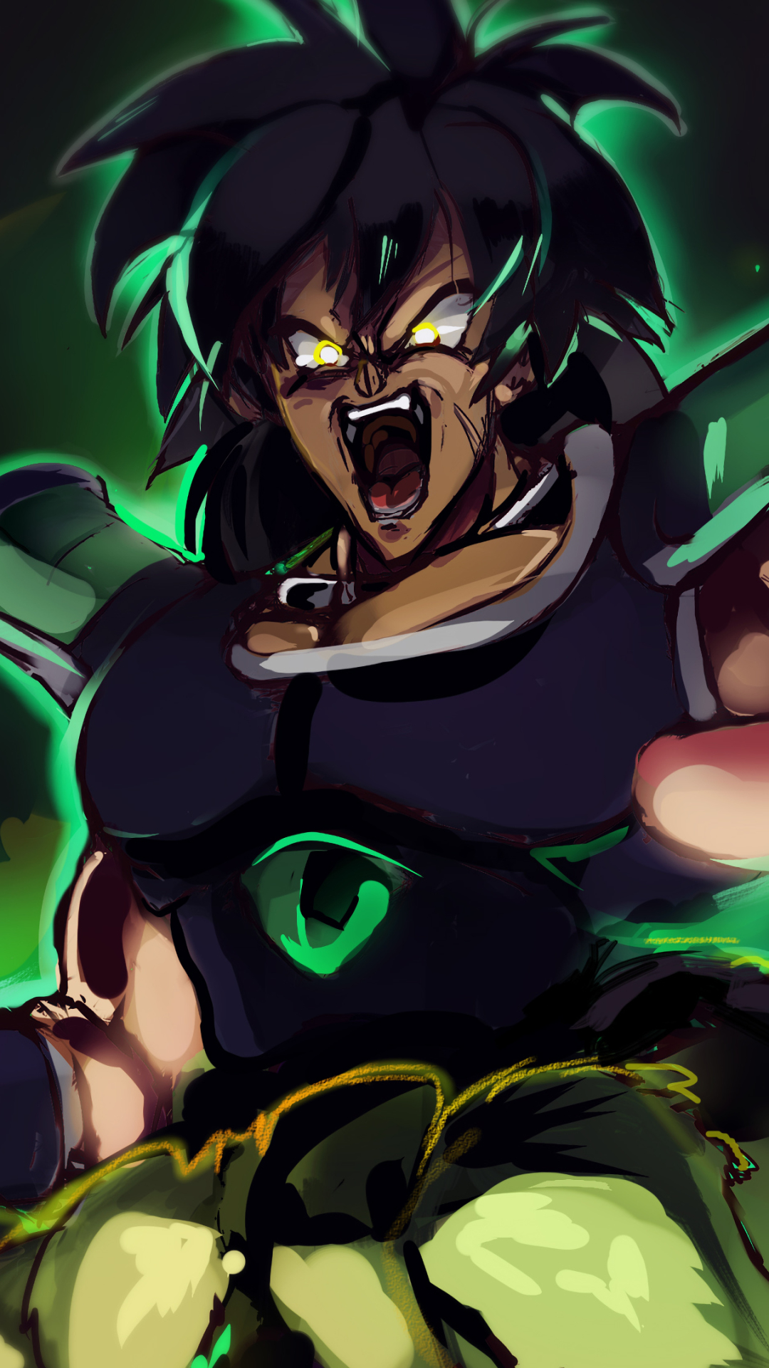 Download mobile wallpaper Anime, Broly (Dragon Ball), Dragon Ball Super: Broly for free.