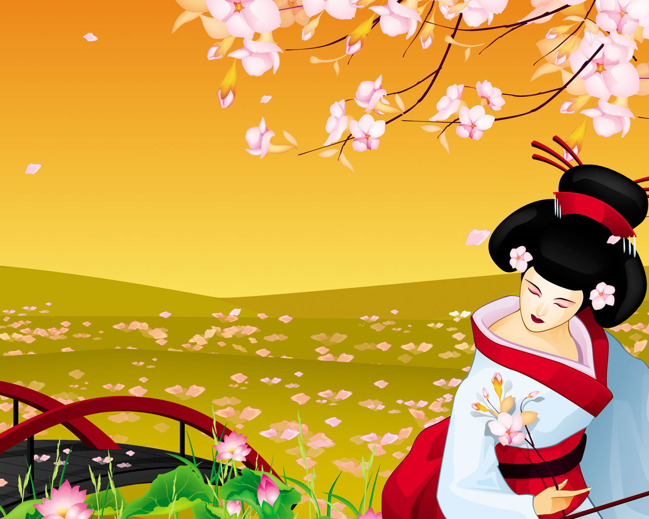1518242 télécharger le fond d'écran fantaisie, geisha - économiseurs d'écran et images gratuitement
