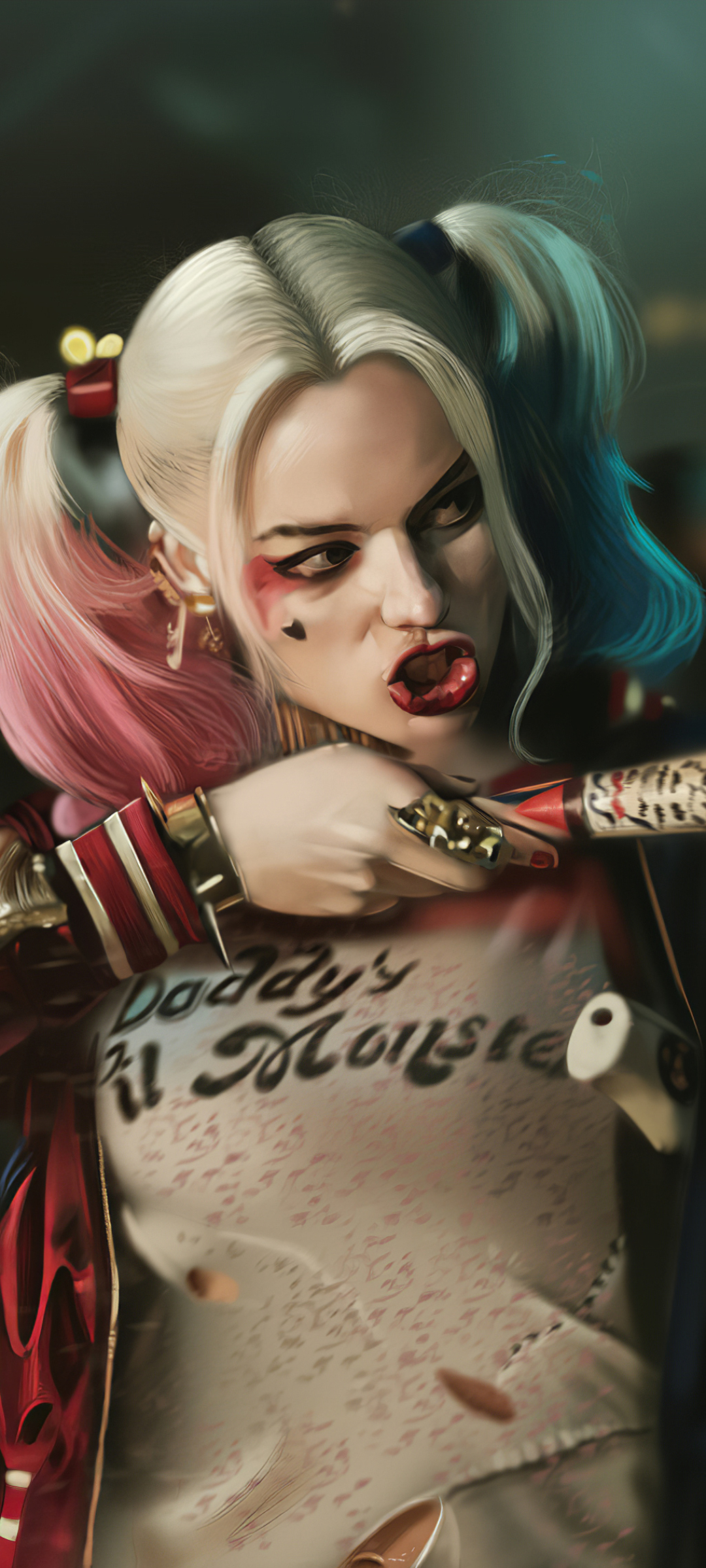 Descarga gratuita de fondo de pantalla para móvil de Películas, Harley Quinn, El Escuadrón Suicida.