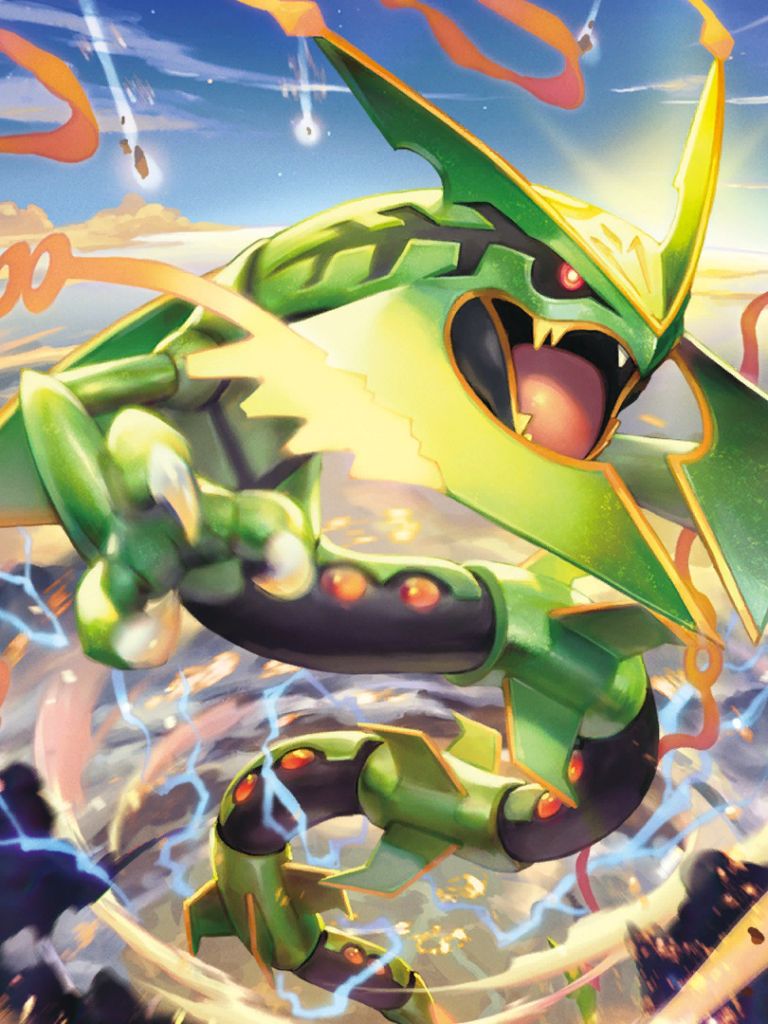 Download mobile wallpaper Pokémon, Video Game, Legendary Pokémon, Mega Rayquaza (Pokémon), Pokémon: Omega Ruby And Alpha Sapphire for free.